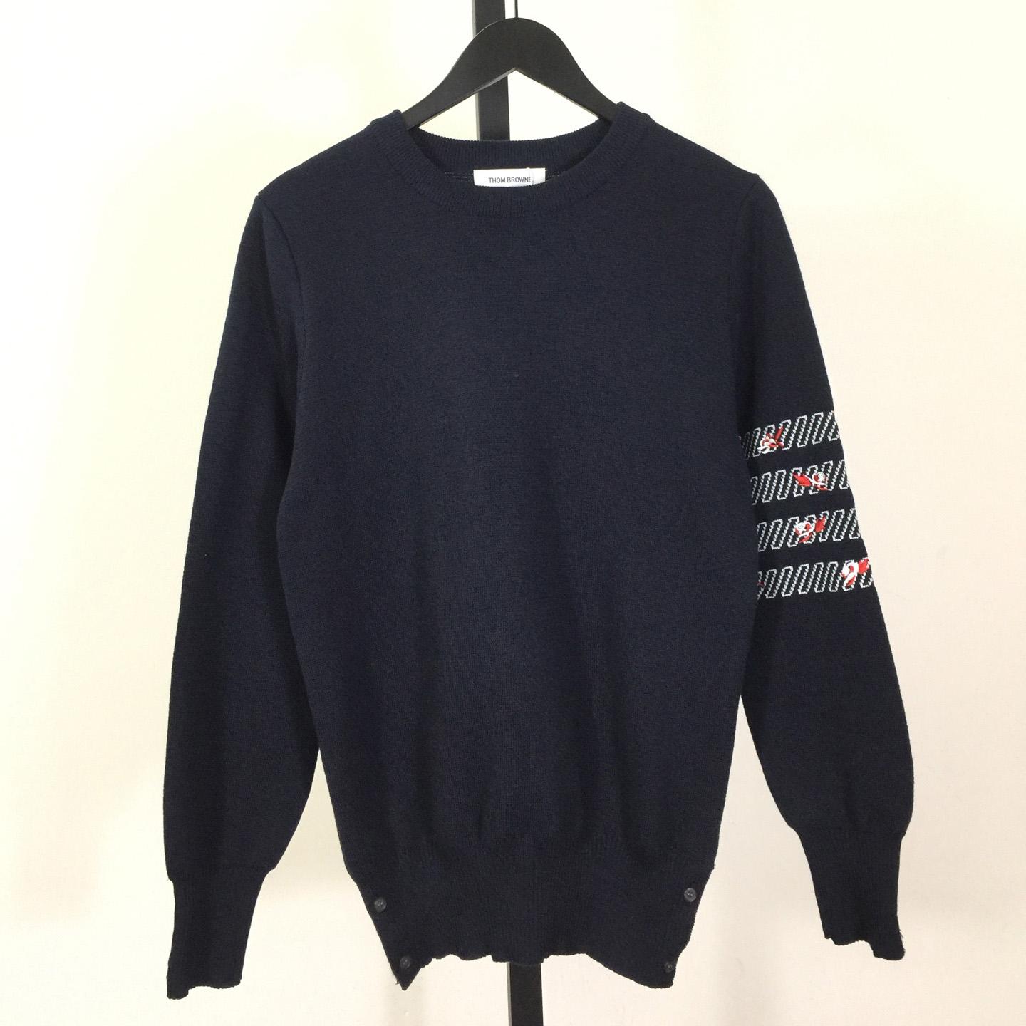 Thom Browne Wool Knit Jumper - FashionPlug