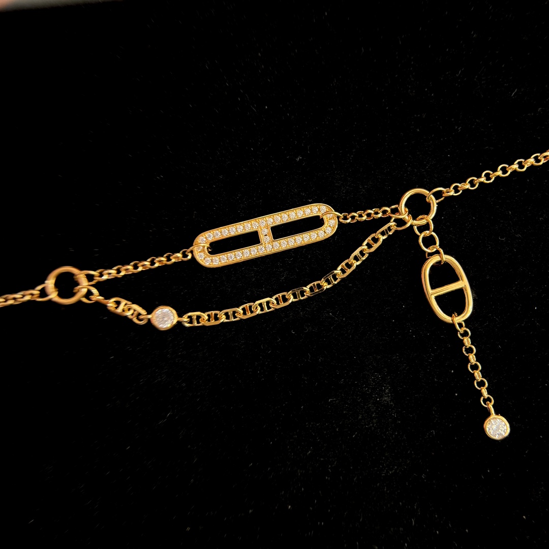 Hermes Chaine D'ancre Chaos Bracelet - FashionPlug