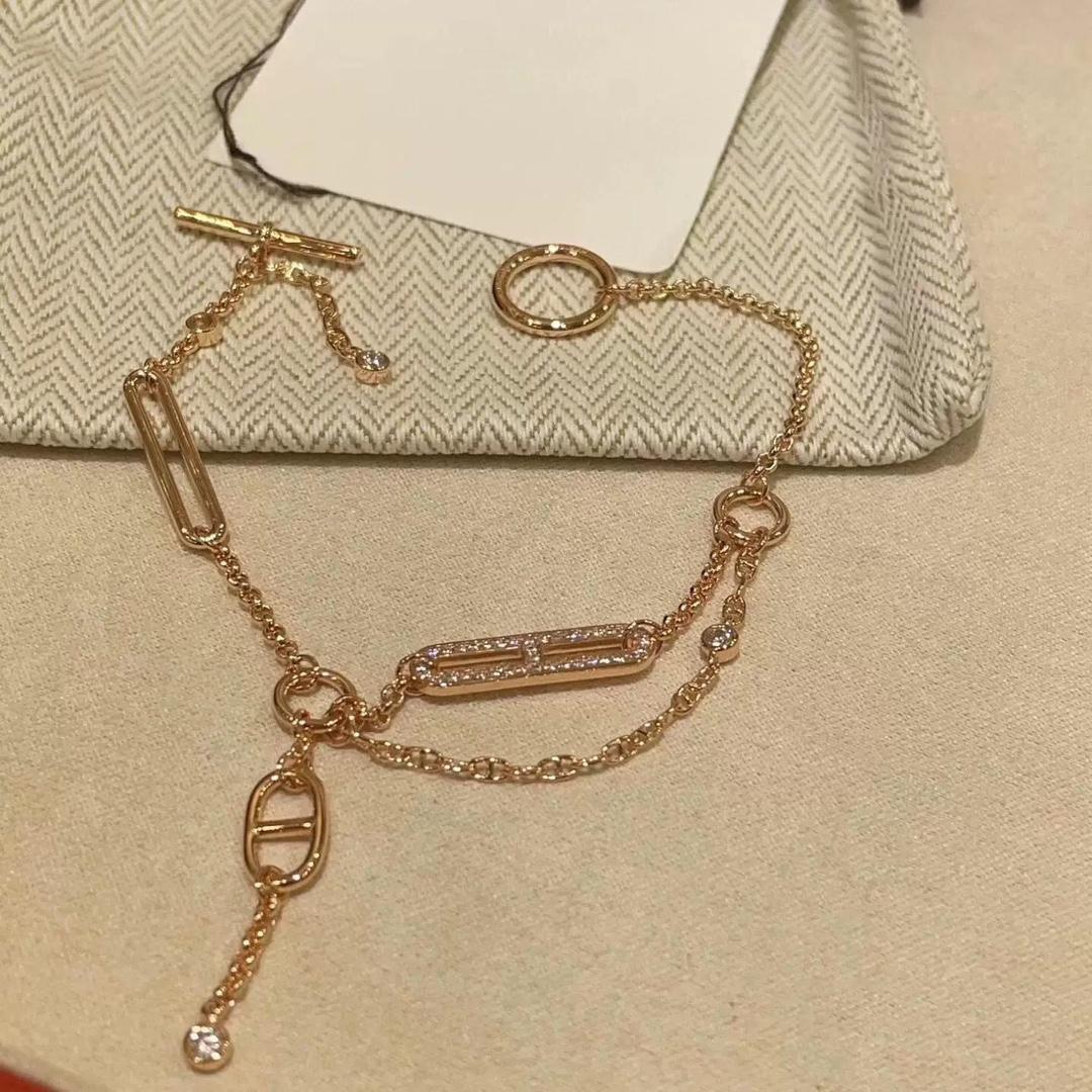 Hermes Chaine D'ancre Chaos Bracelet - FashionPlug