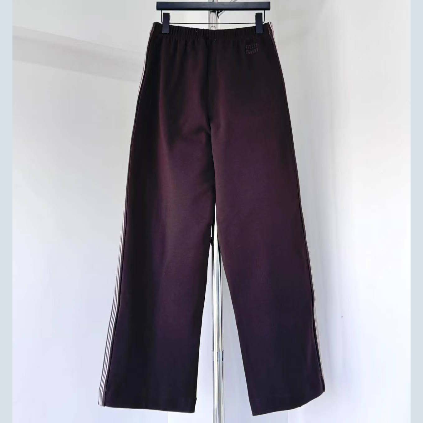 Miu Miu Jersey Pants - FashionPlug