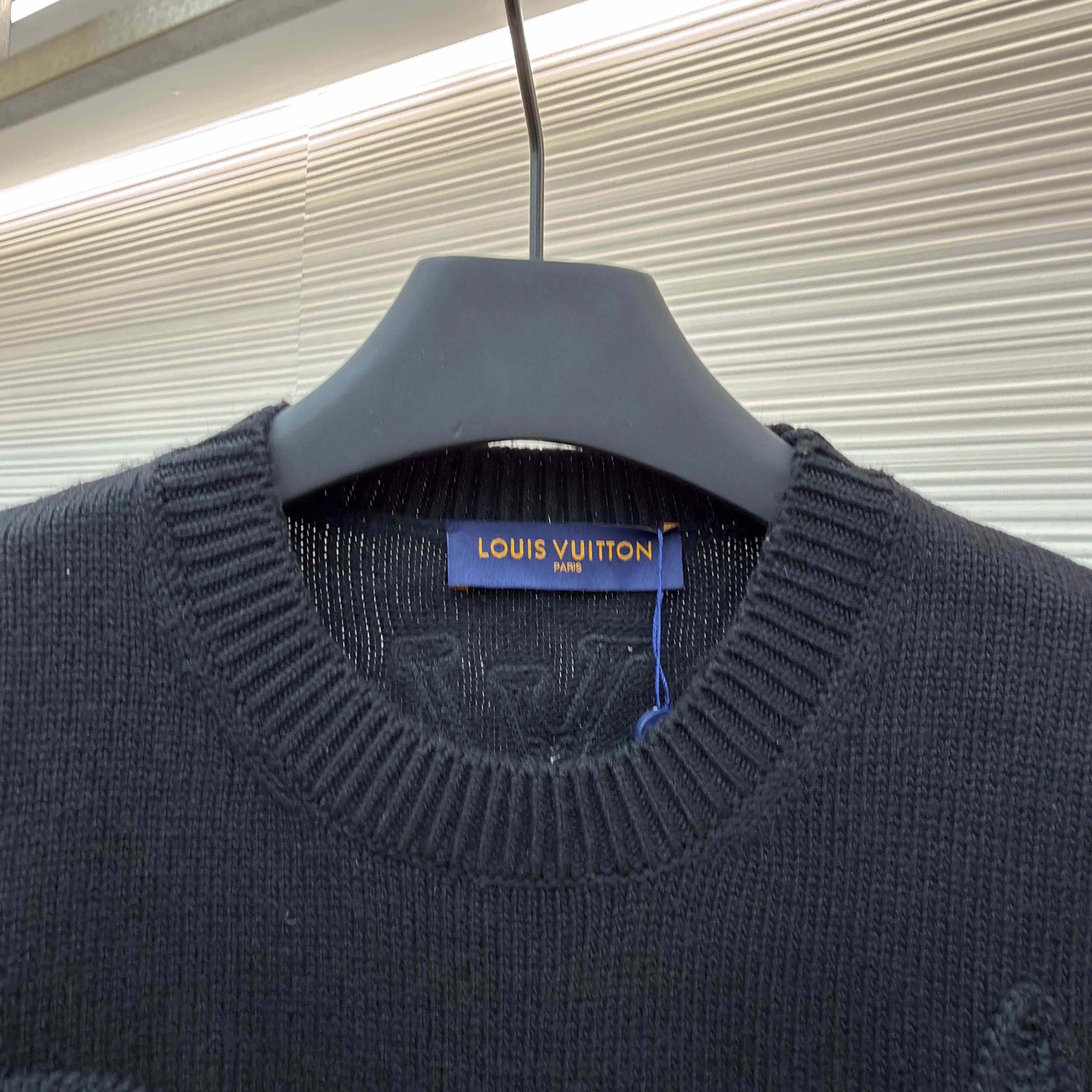 Louis Vuitton Embellished Knitted Crewneck  - FashionPlug