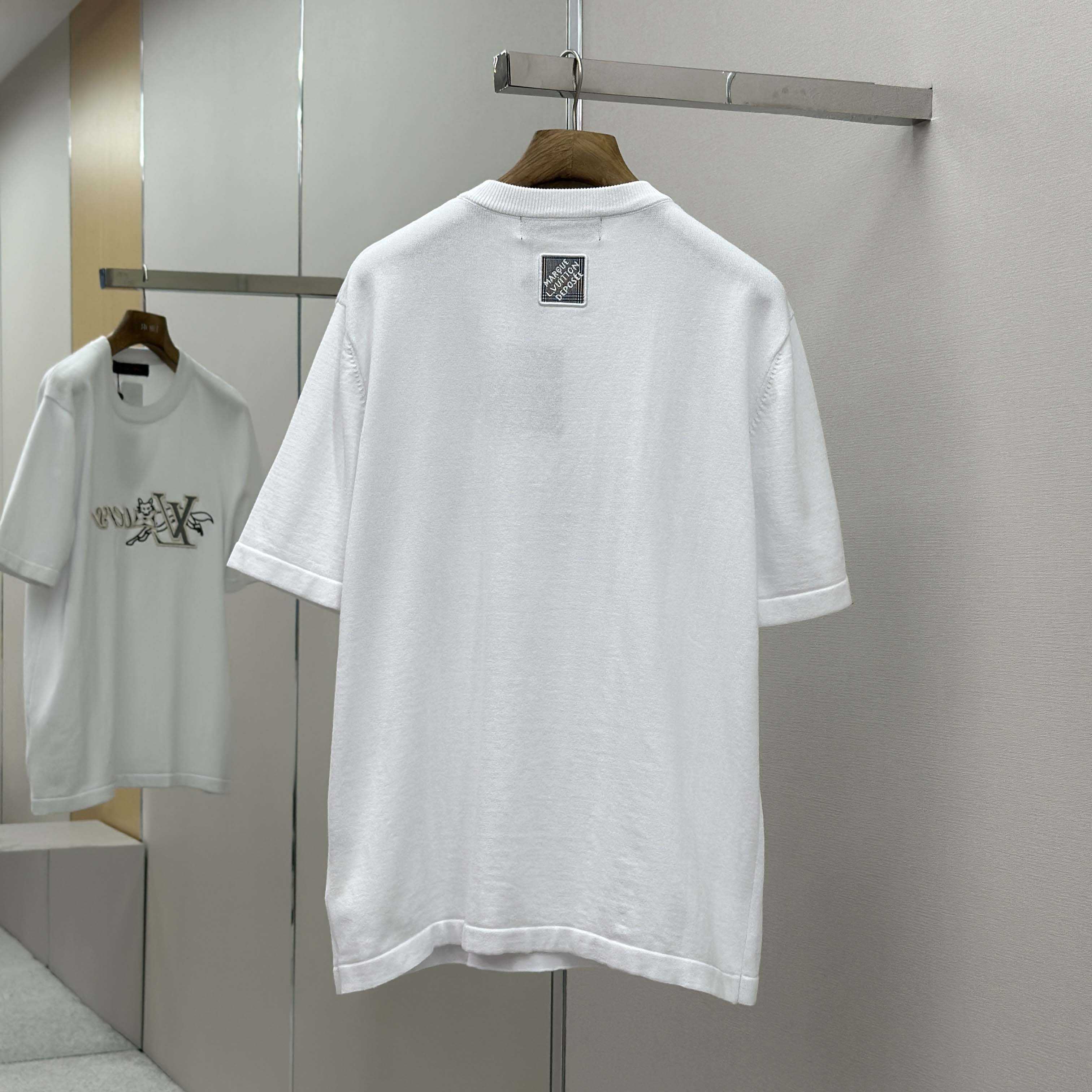 Louis Vuitton Short-Sleeved Crewneck   - FashionPlug