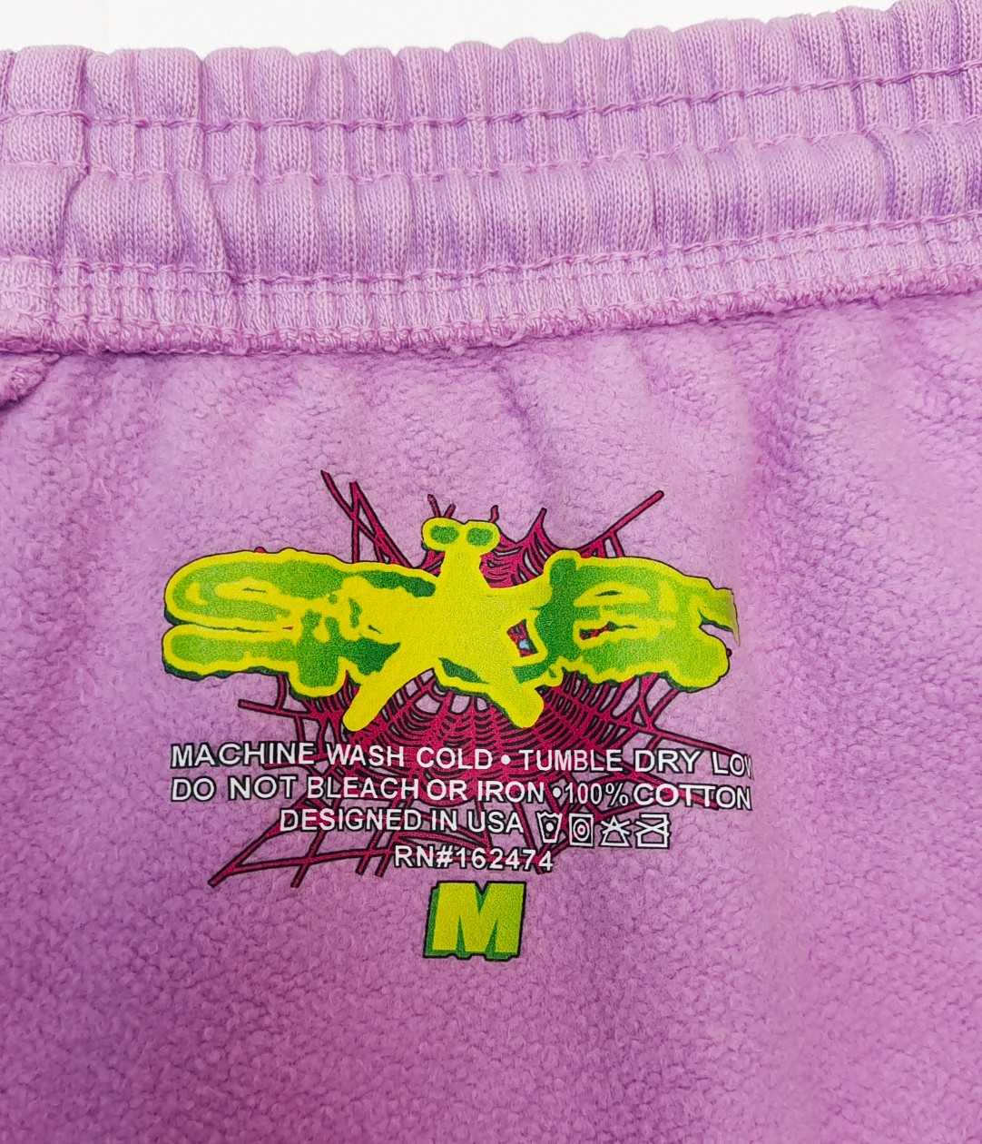 Sp5der P*NK V2 Sweatpant 'purple '  - FashionPlug