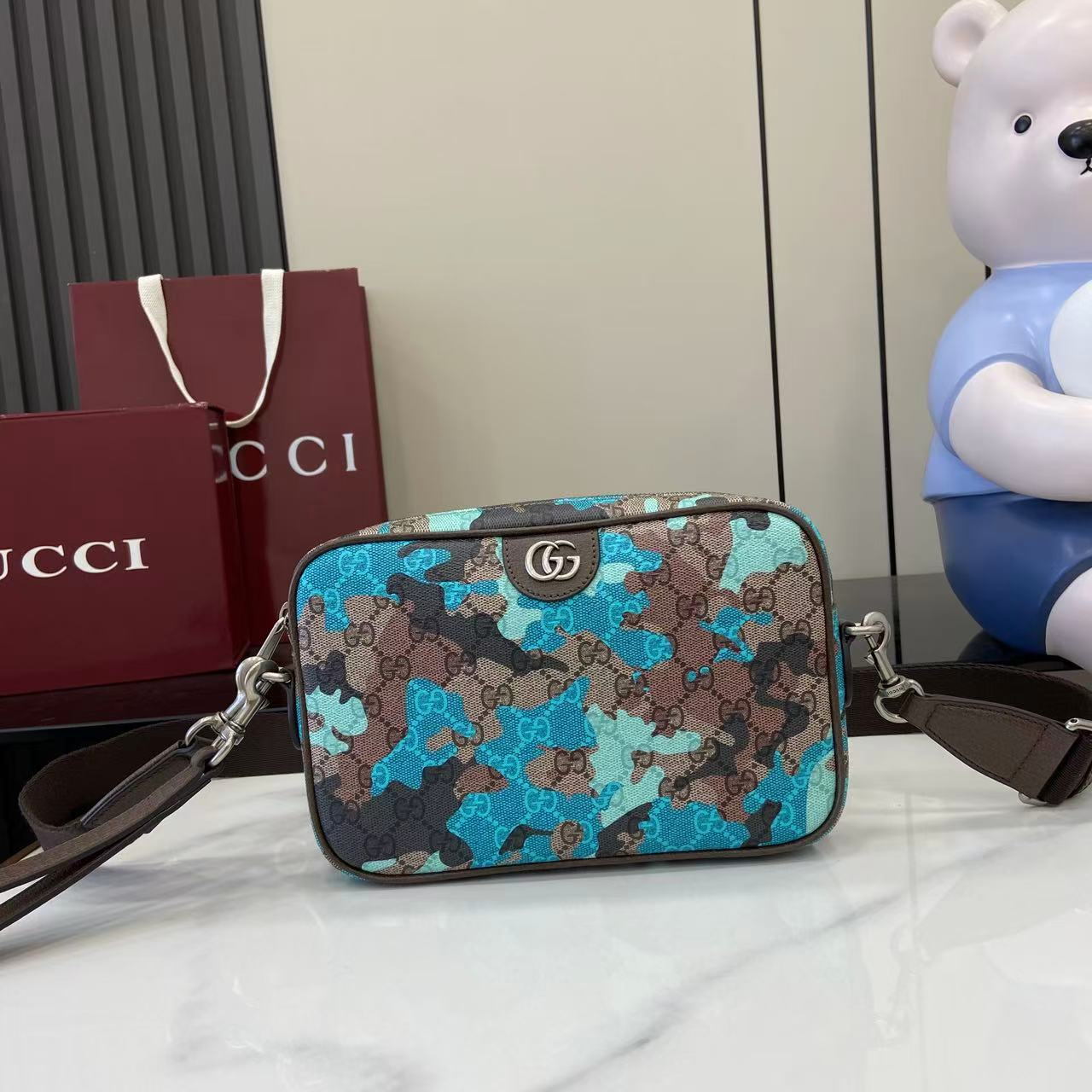 Gucci Small GG Crossbody Bag  - FashionPlug
