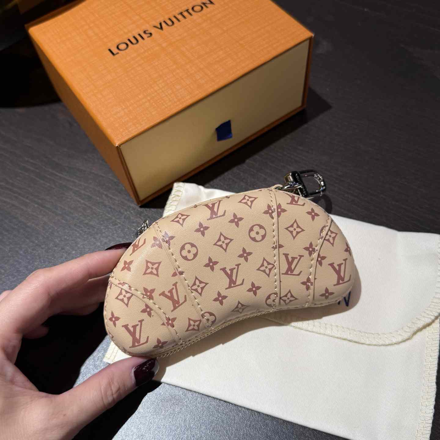 Louis Vuitton LV Croissant Bag Charm    M01858 - FashionPlug