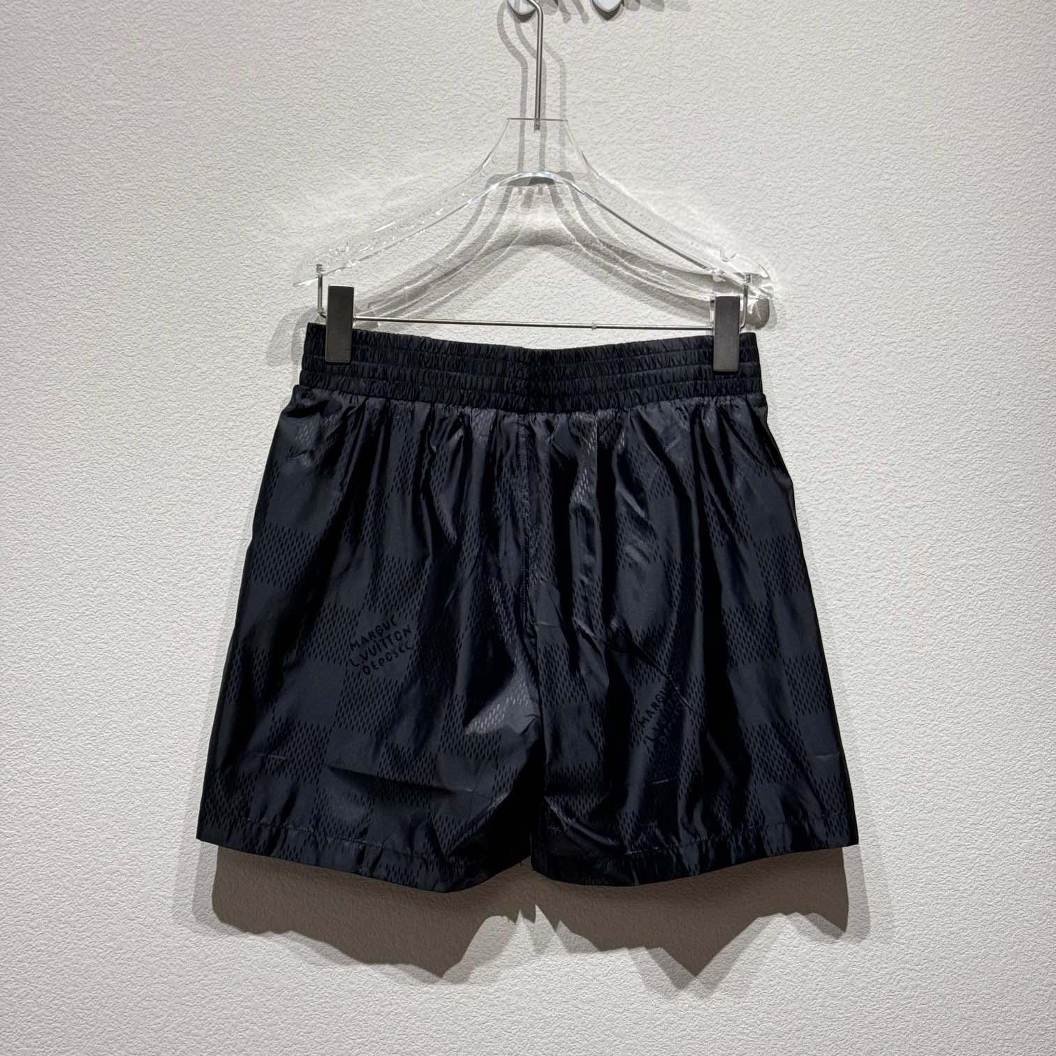 Louis Vuitton Damier Nylon Swim Shorts - FashionPlug