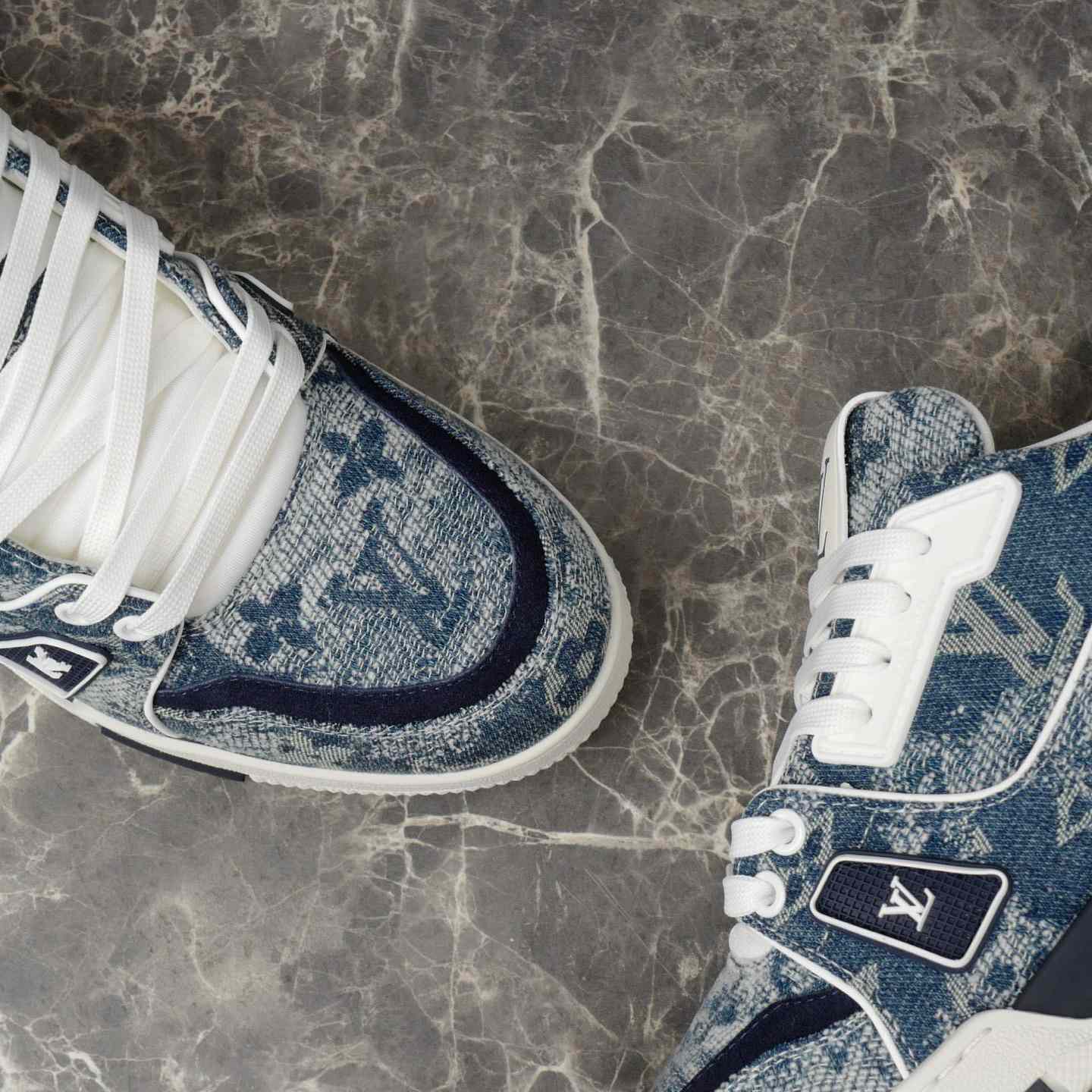 Louis Vuitton LV Trainer Sneaker  - FashionPlug