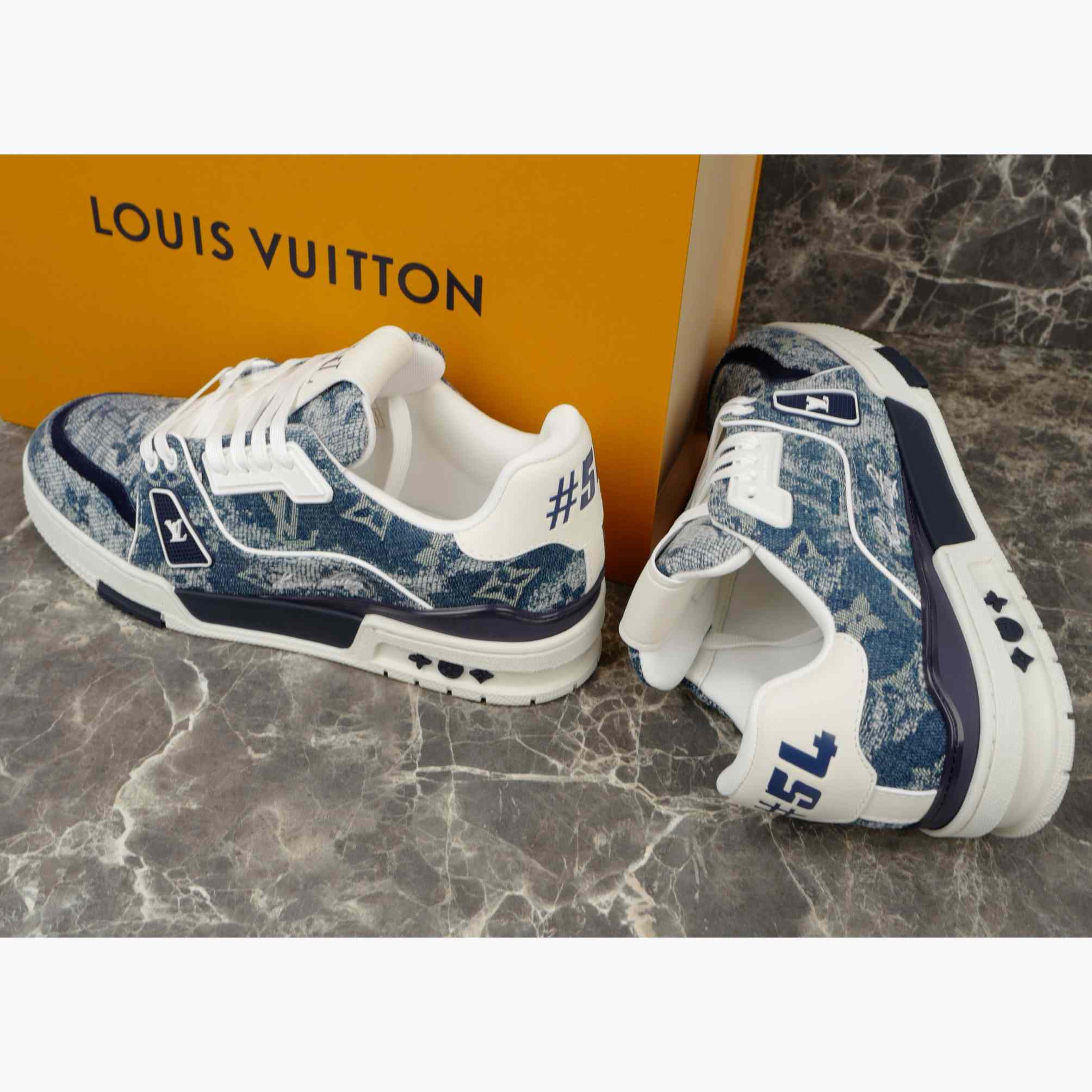 Louis Vuitton LV Trainer Sneaker  - FashionPlug