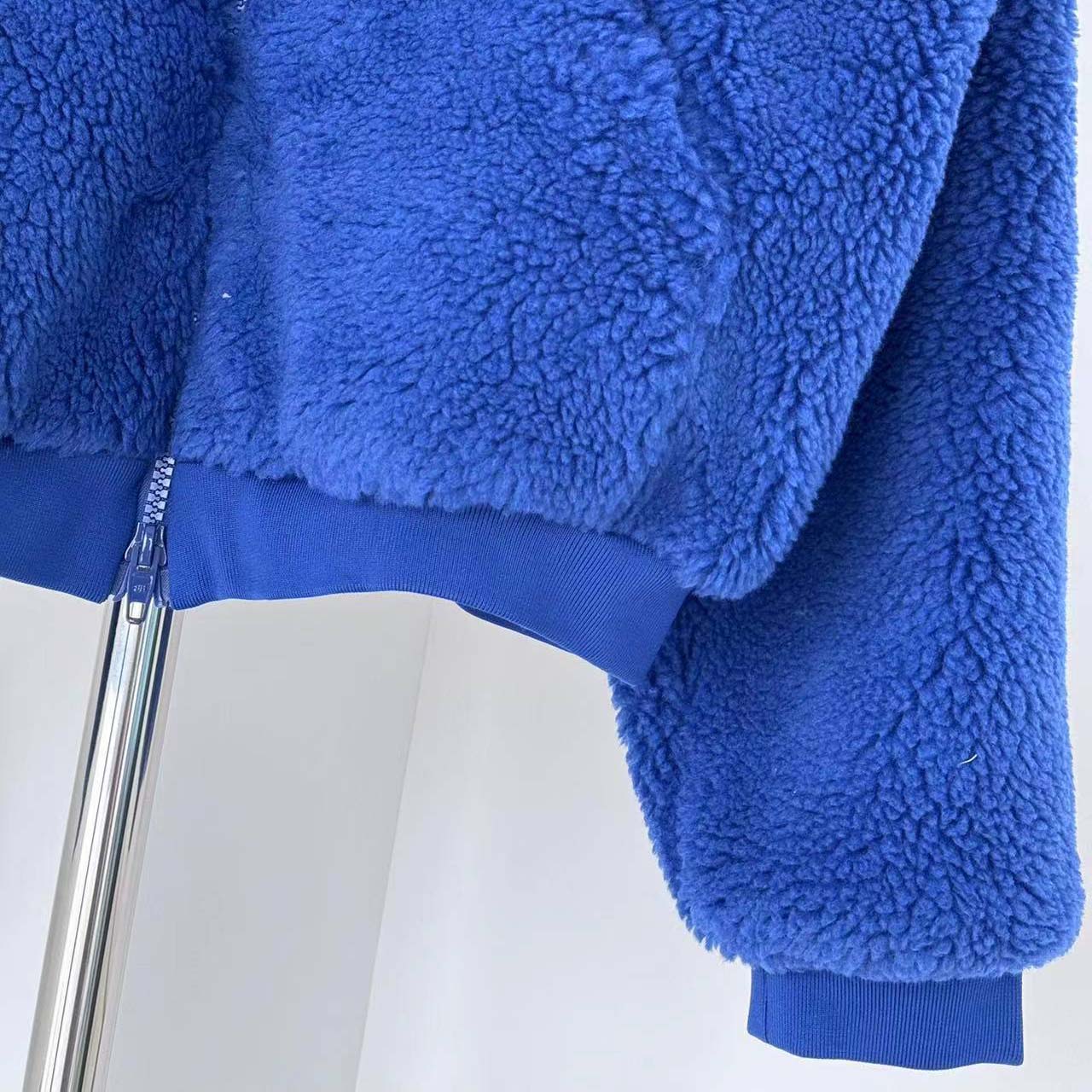 Balenciaga 3B Sports Icon Ski Zip-Up Jacket In Light Marine Blue - FashionPlug