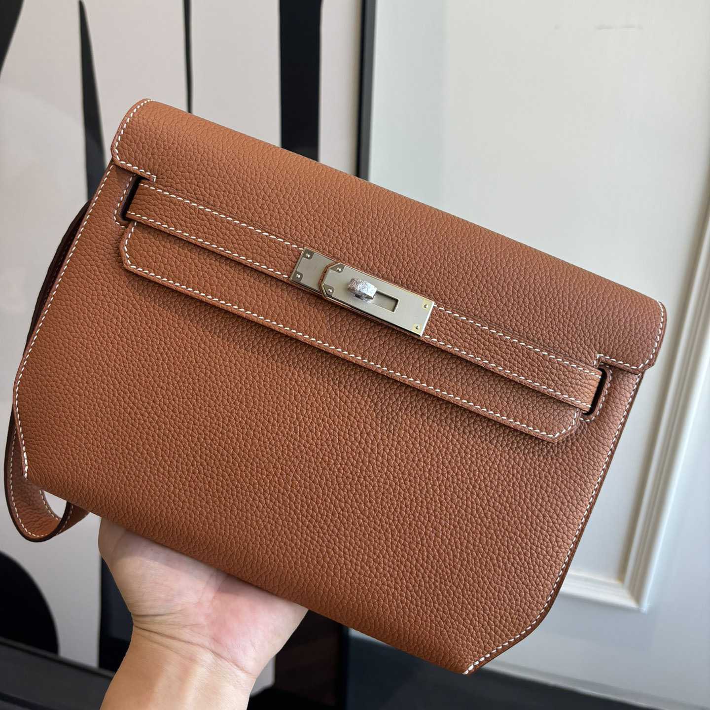 Hermes Kelly Depeches 25 Pouch - FashionPlug