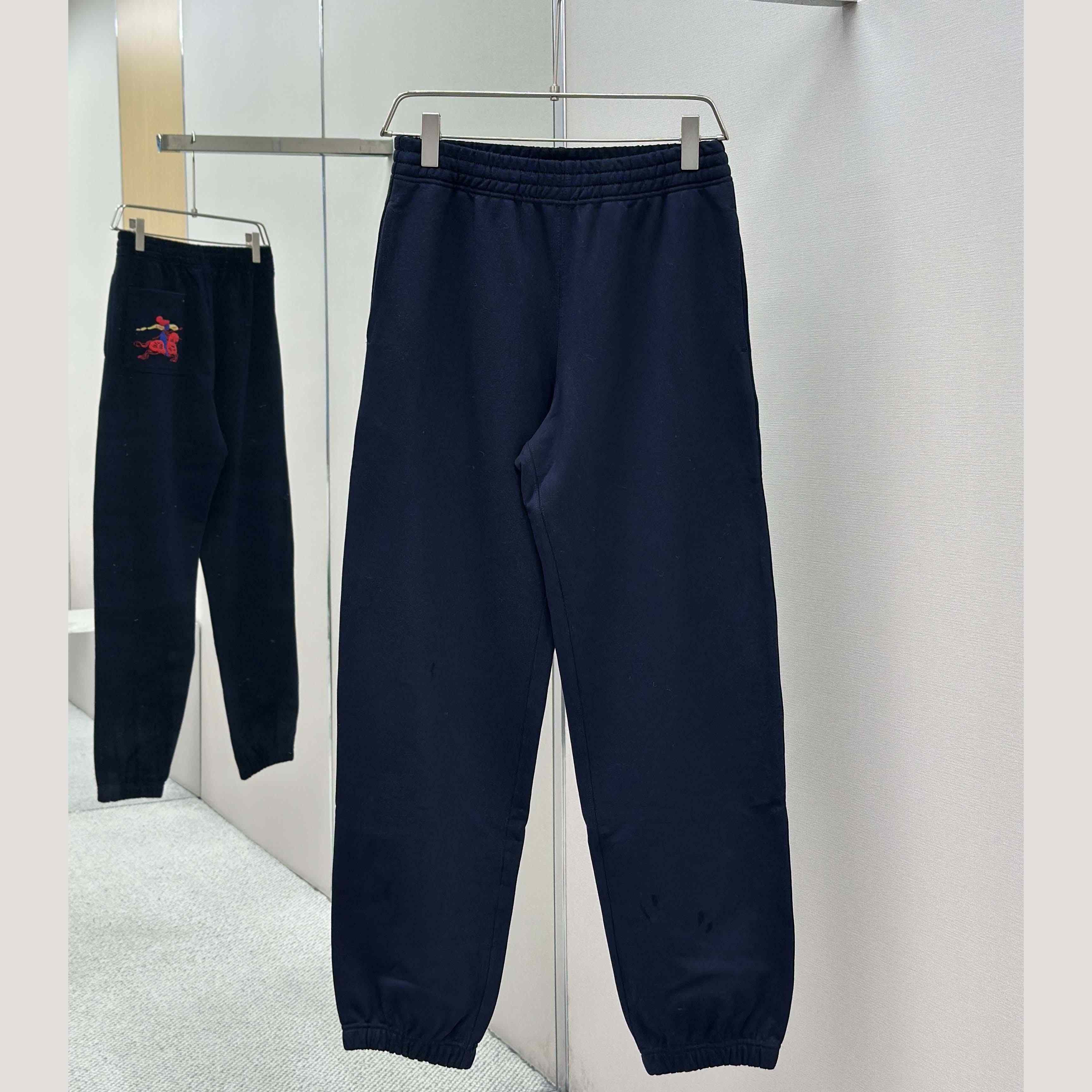 Burberry EKD Viscose Blend Track Pants - FashionPlug