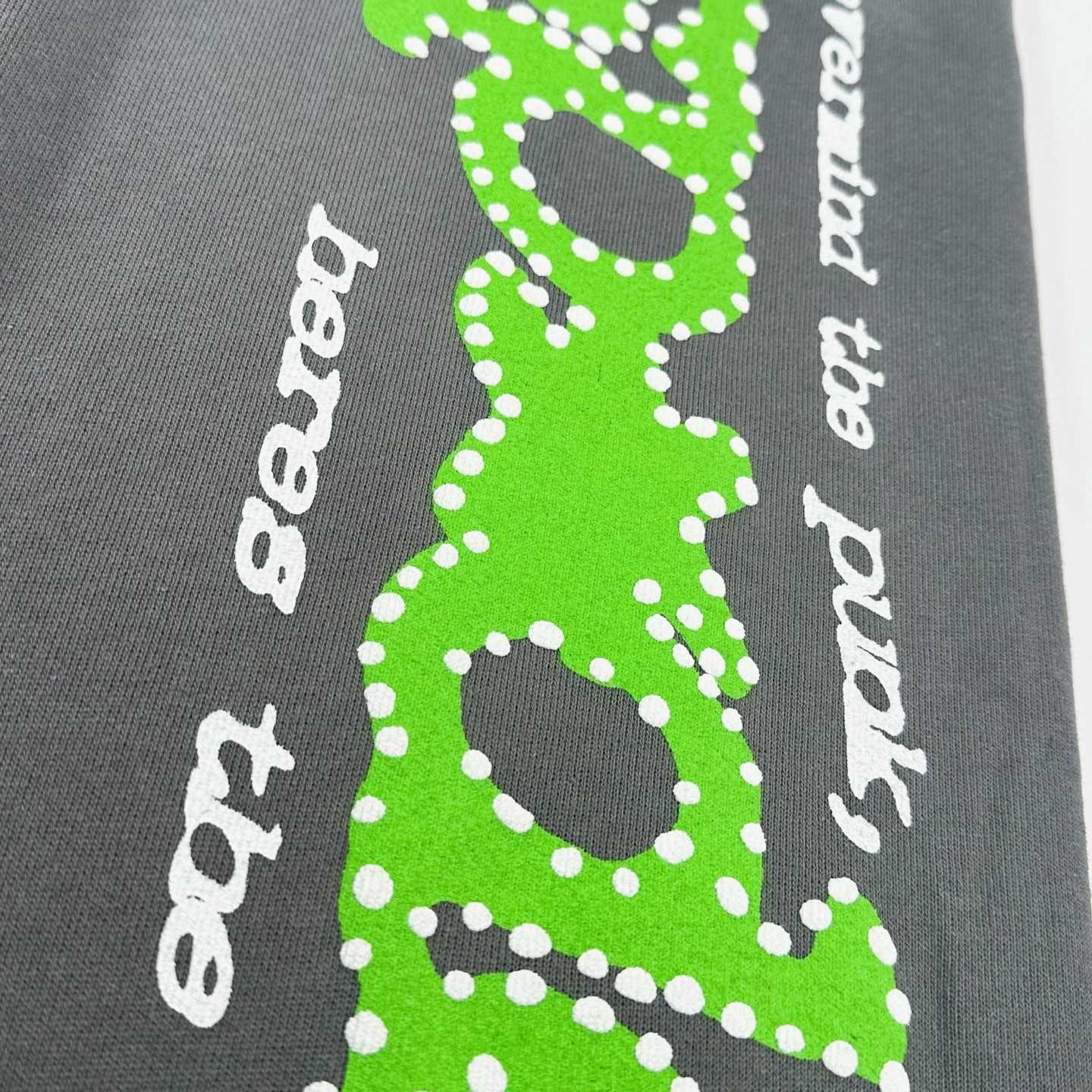 Sp5der Punk V2 Sweatpant Slate Grey - FashionPlug