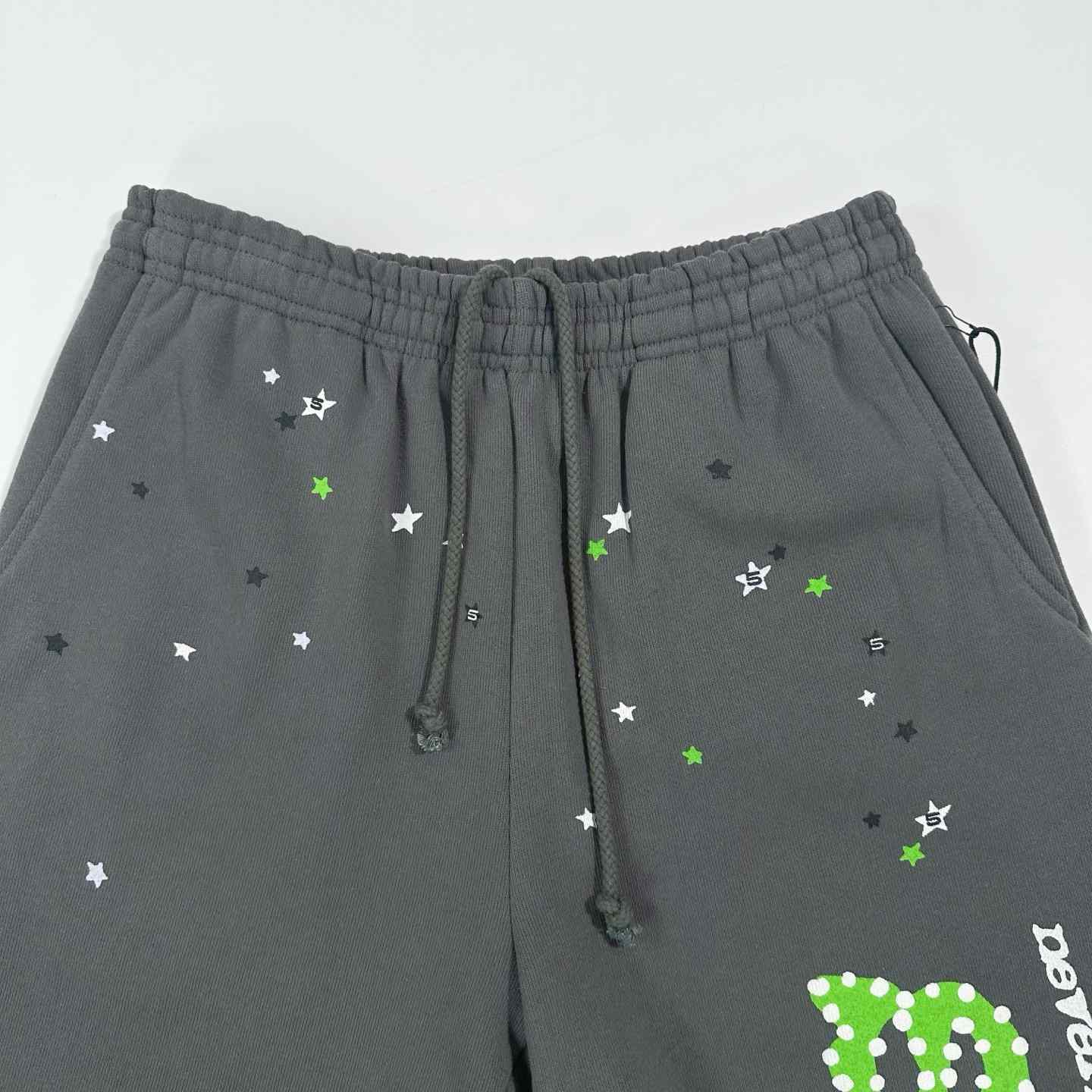 Sp5der Punk V2 Sweatpant Slate Grey - FashionPlug