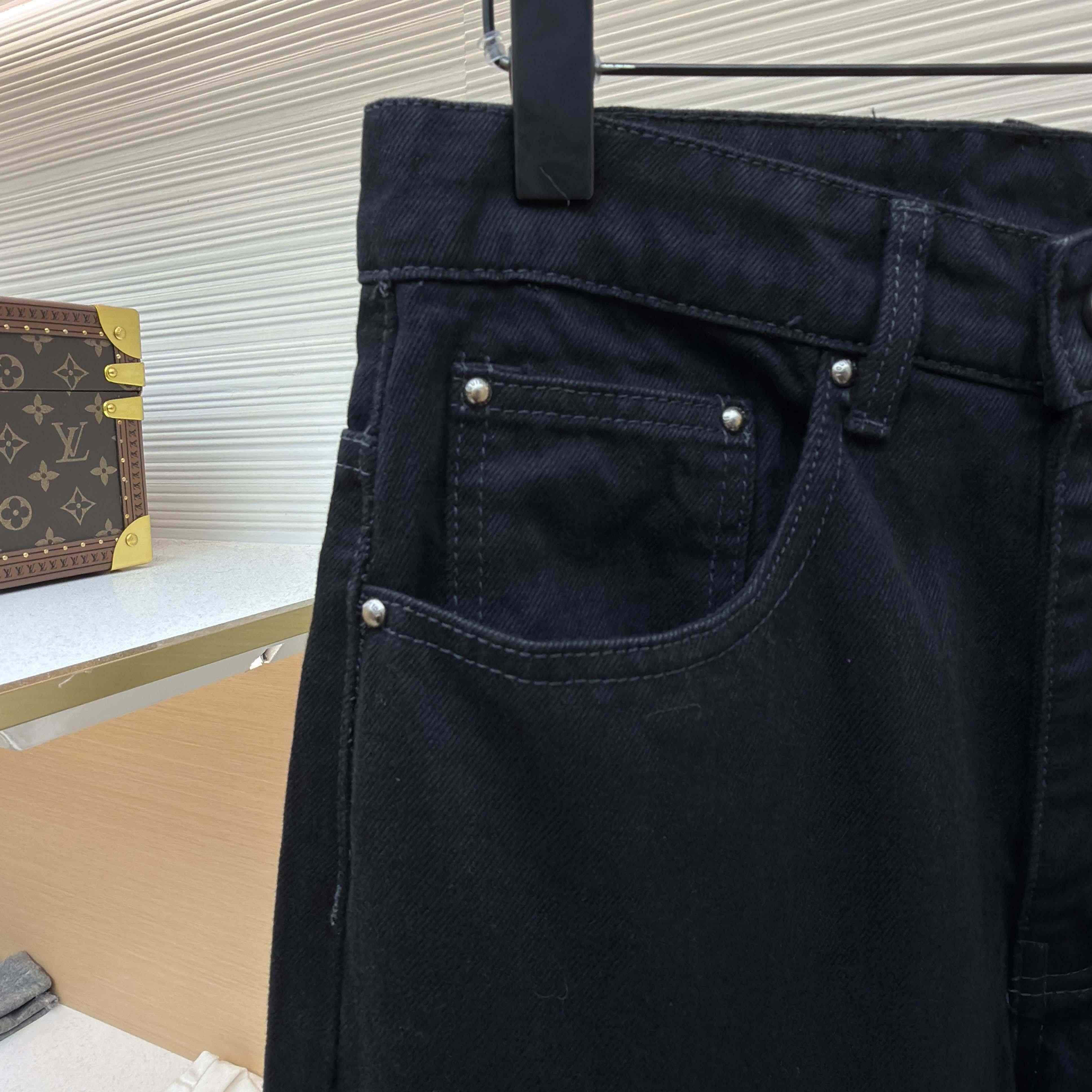 Louis Vuitton Monogram Destroy Denim Pants - FashionPlug