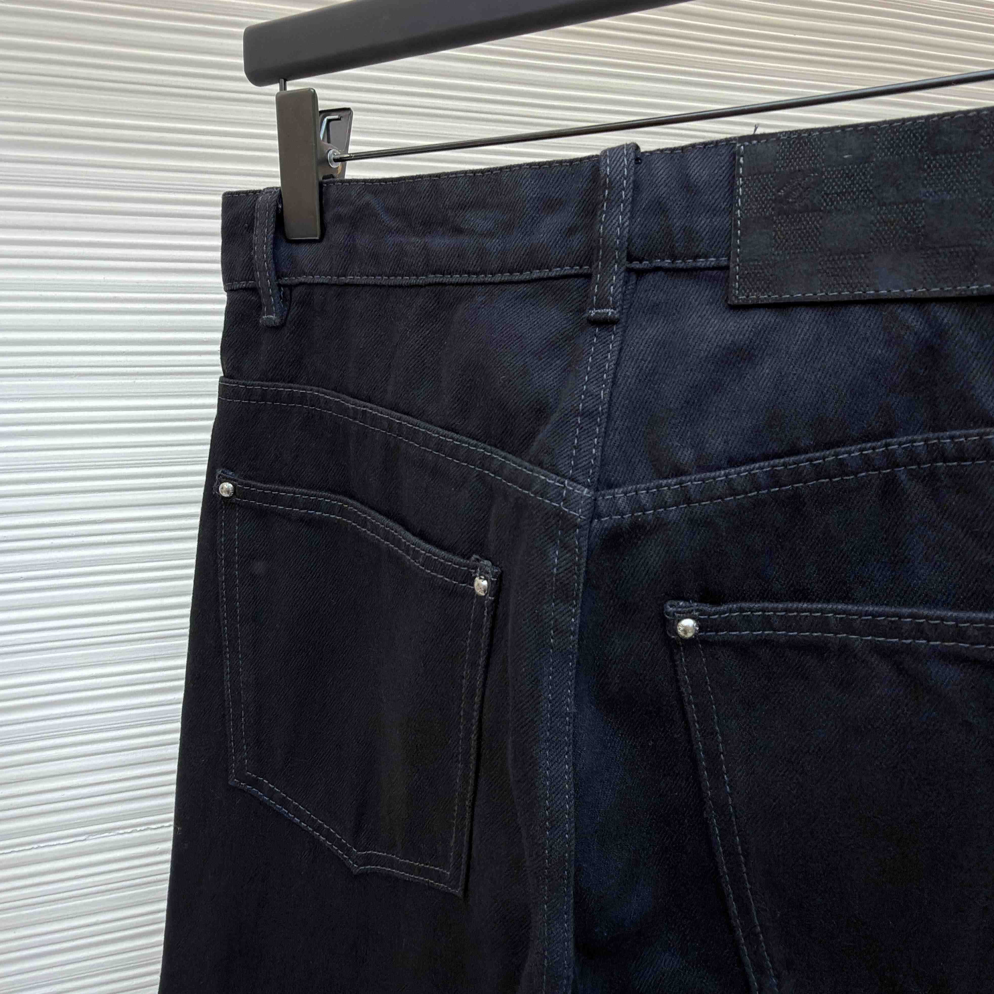 Louis Vuitton Monogram Destroy Denim Pants - FashionPlug