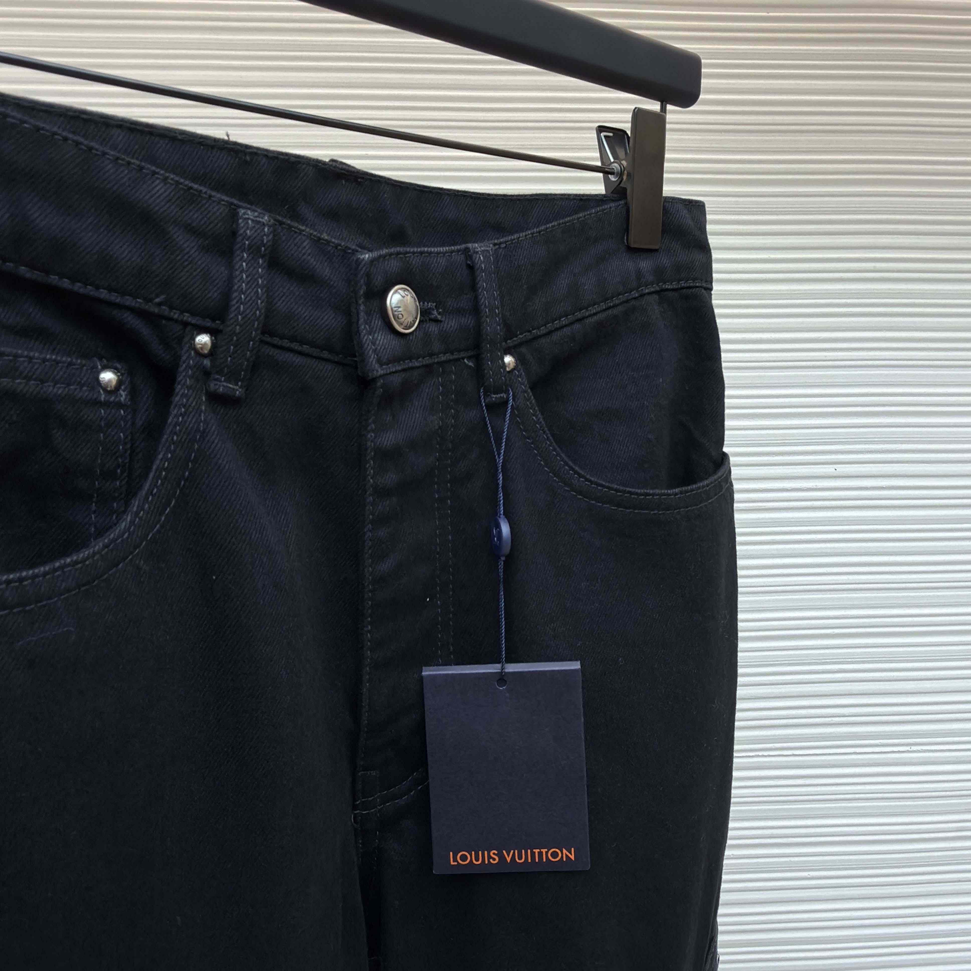 Louis Vuitton Monogram Destroy Denim Pants - FashionPlug