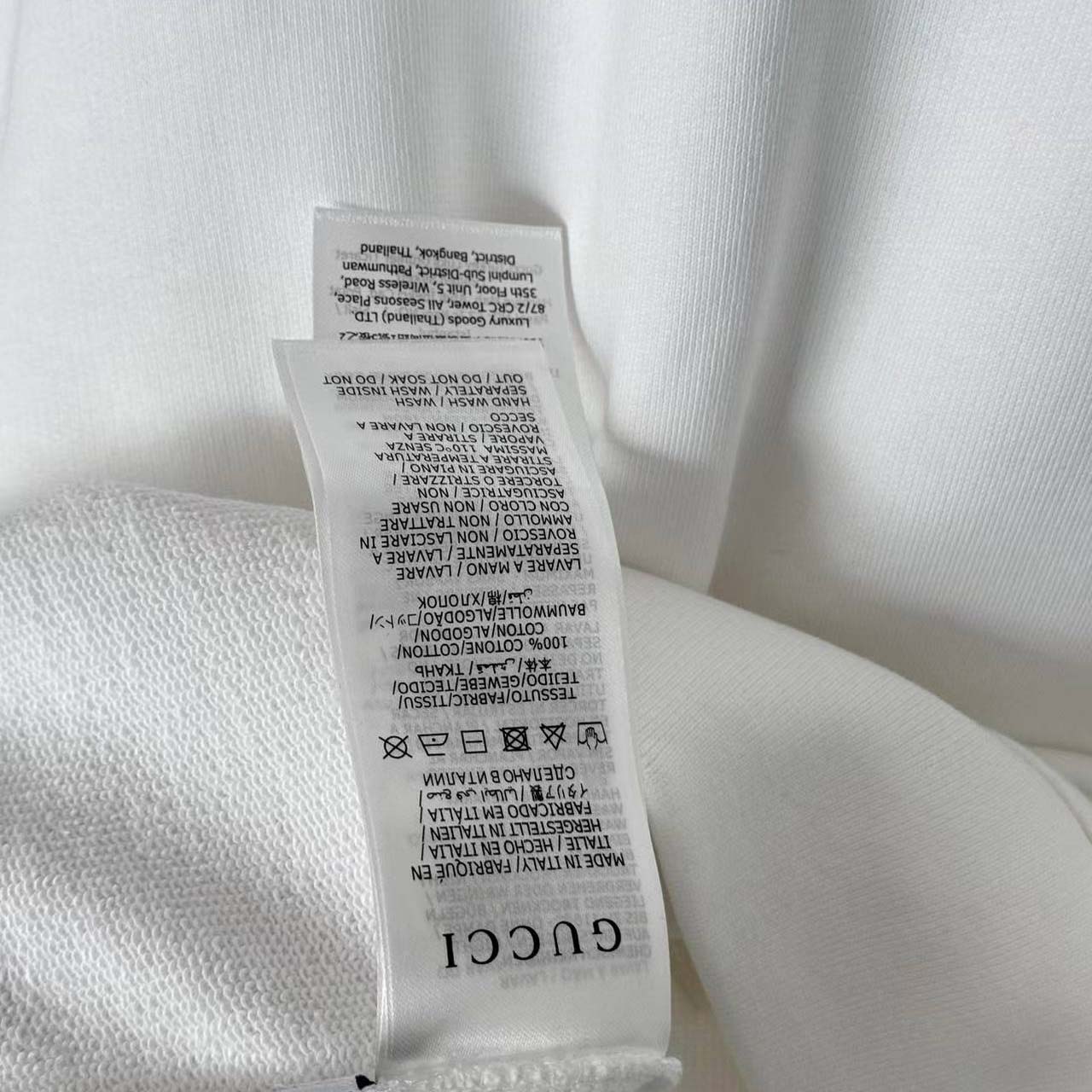 Gucci Cotton Jersey Sweatshirt With Print - FashionPlug