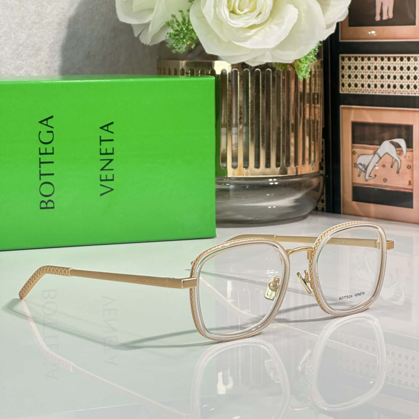 Bottega Veneta BV1427OA Sunglasses   - FashionPlug