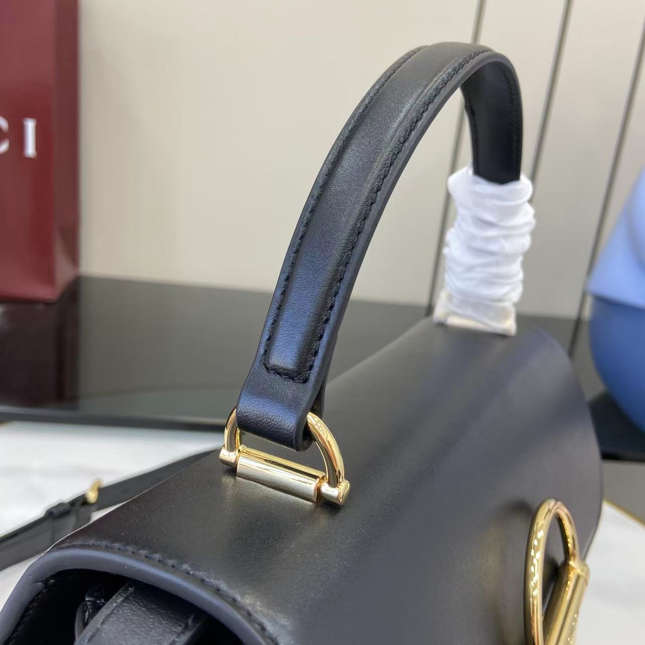 Gucci Siena Medium Top Handle Bag - FashionPlug