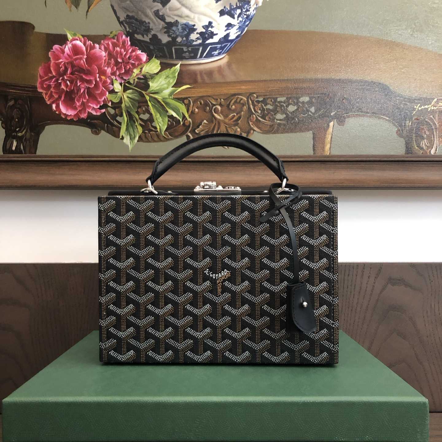 Goyard Goyardine Grand Hotel Trunk Bag    - FashionPlug