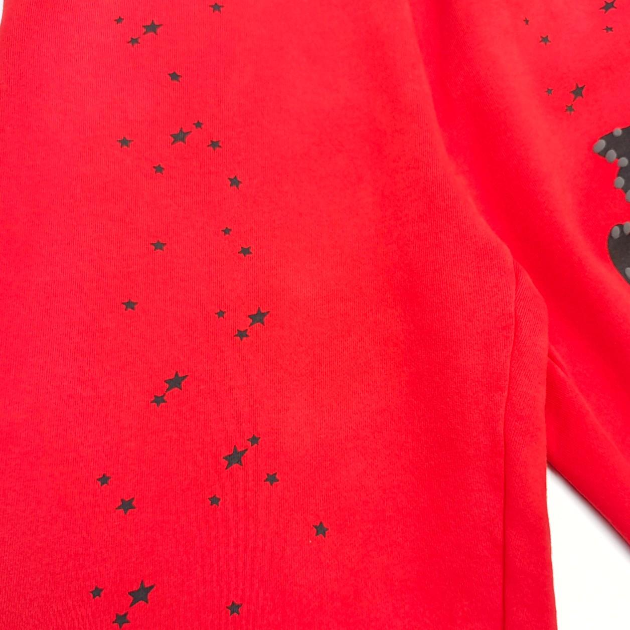 Sp5der P*NK V2 Sweatpant 'Red'  - FashionPlug