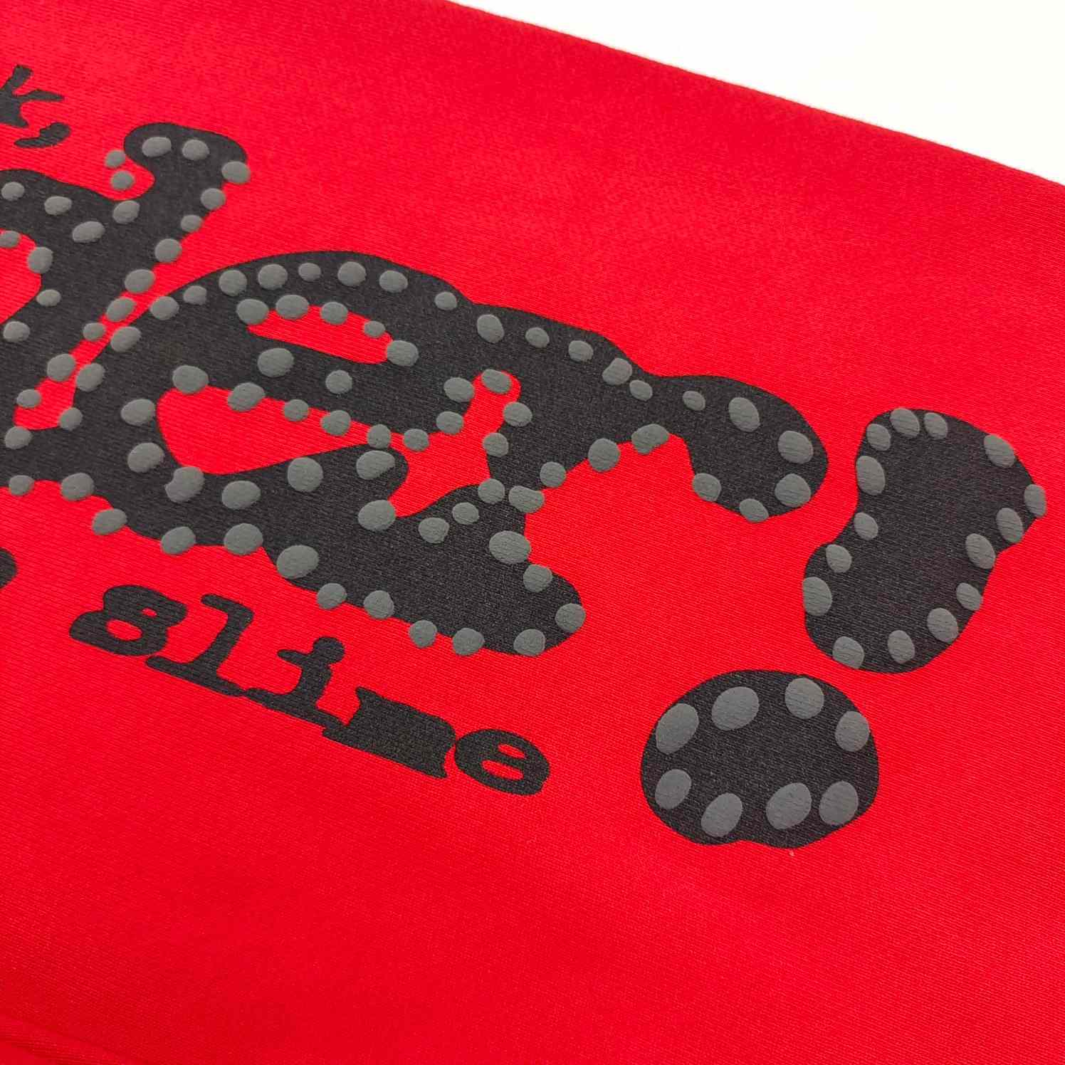 Sp5der P*NK V2 Sweatpant 'Red'  - FashionPlug