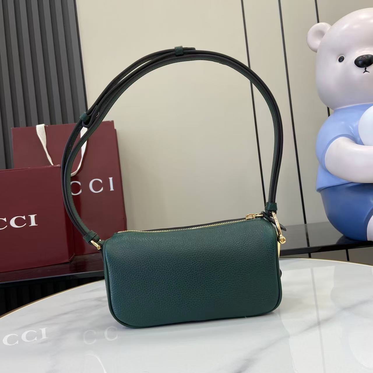 Gucci Half Horsebit Mini Bag - FashionPlug
