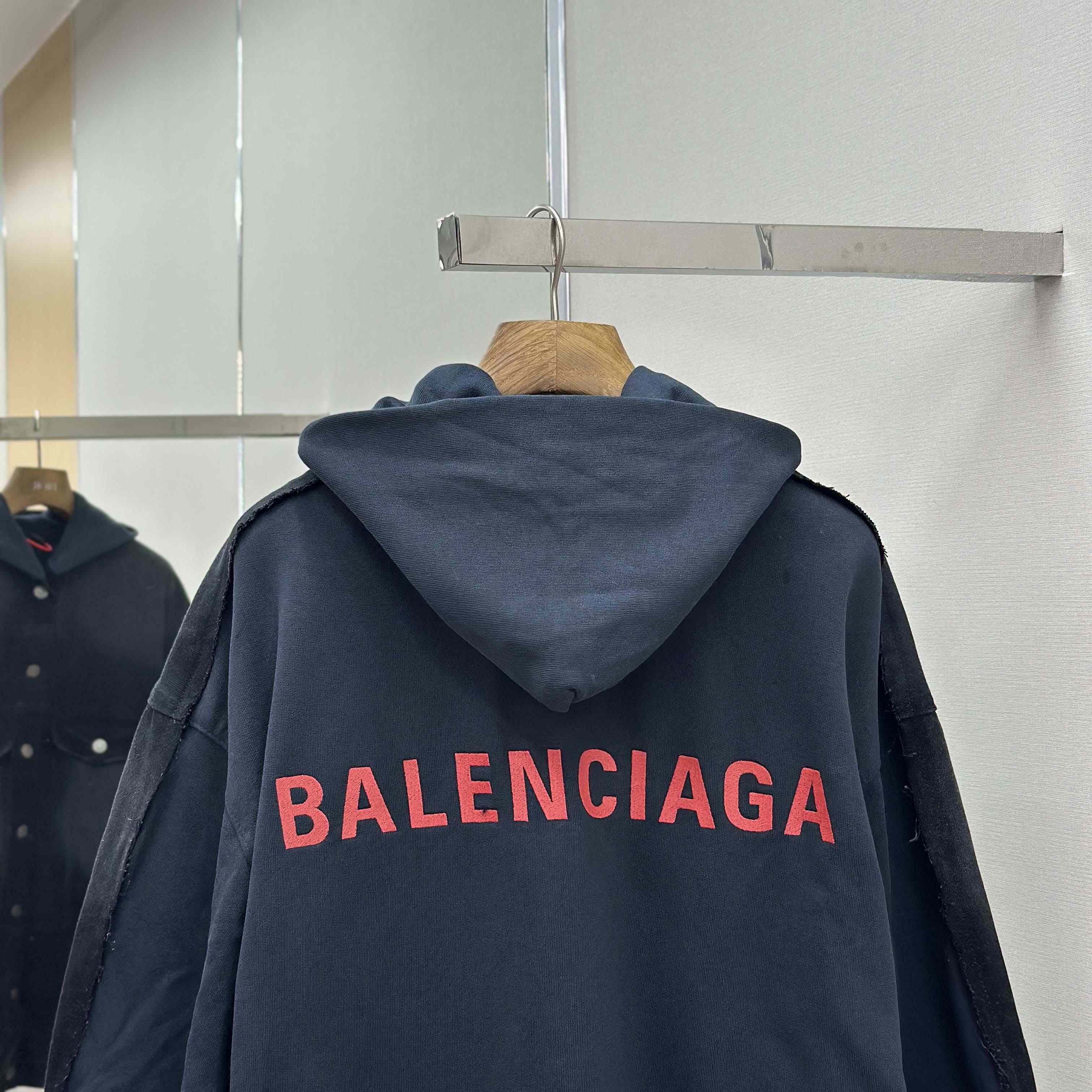 Balenciaga Layered Jacket - FashionPlug