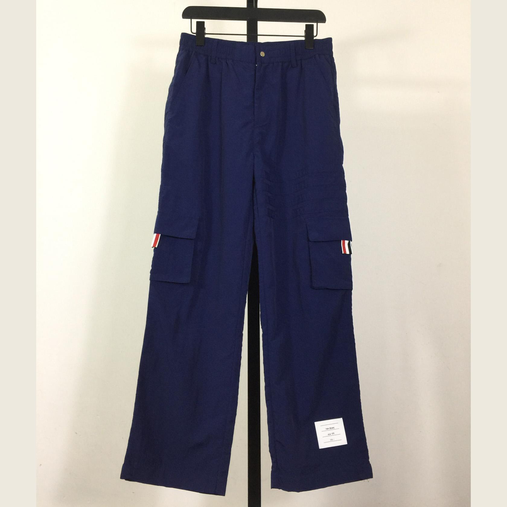 Thom Browne Cotton Pants - FashionPlug