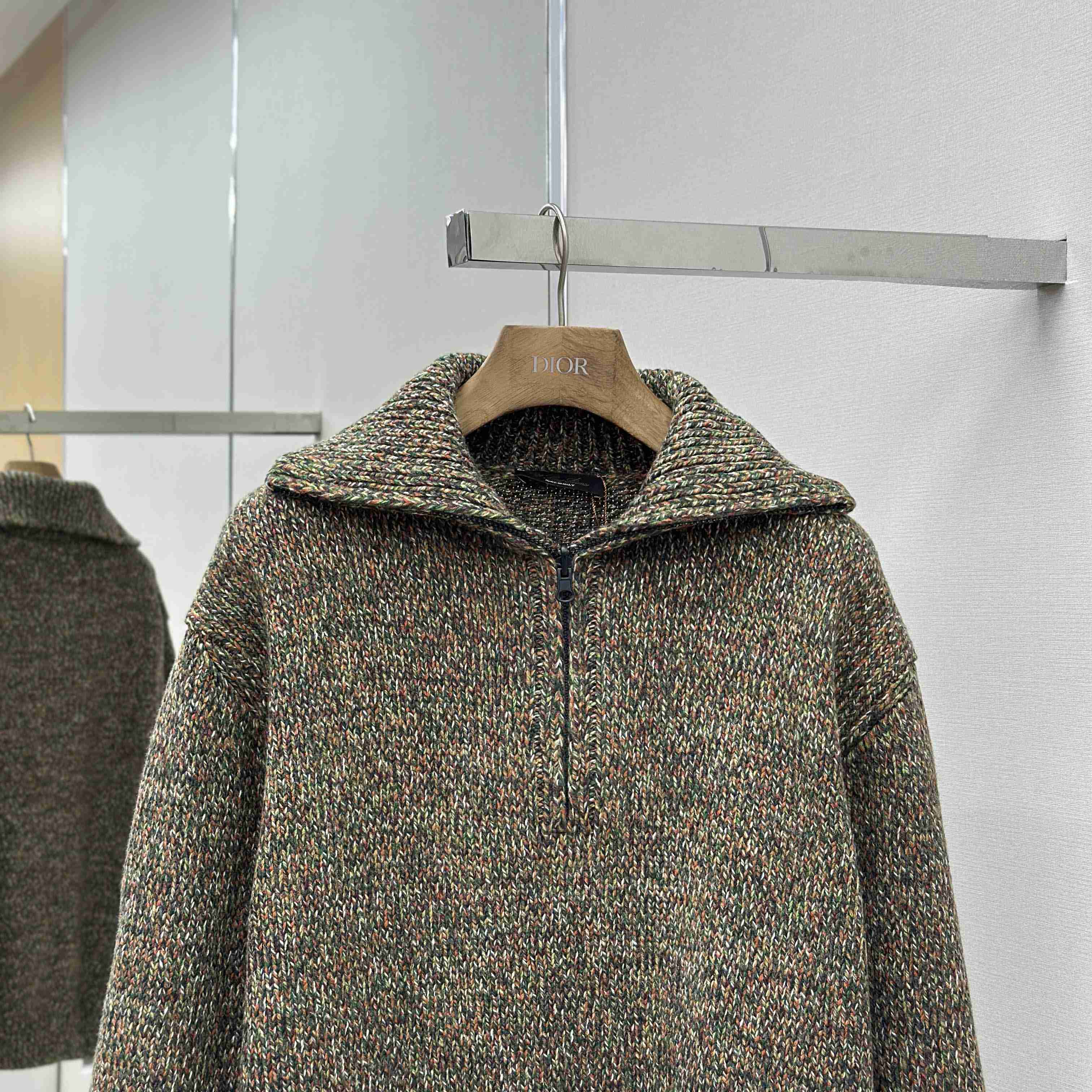 Loro Piana Cashmere Half-Zip Rollneck Sweater - FashionPlug