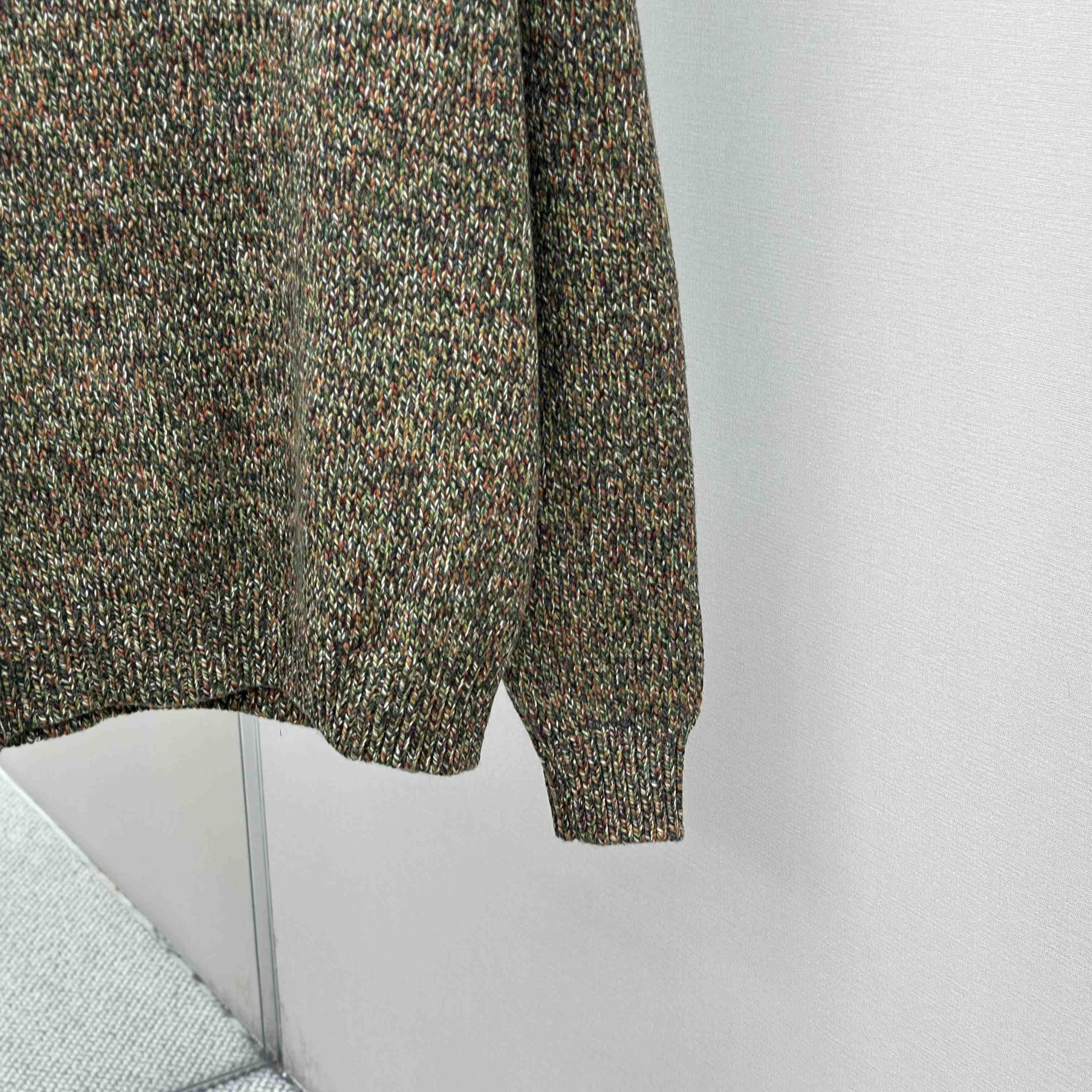 Loro Piana Cashmere Half-Zip Rollneck Sweater - FashionPlug