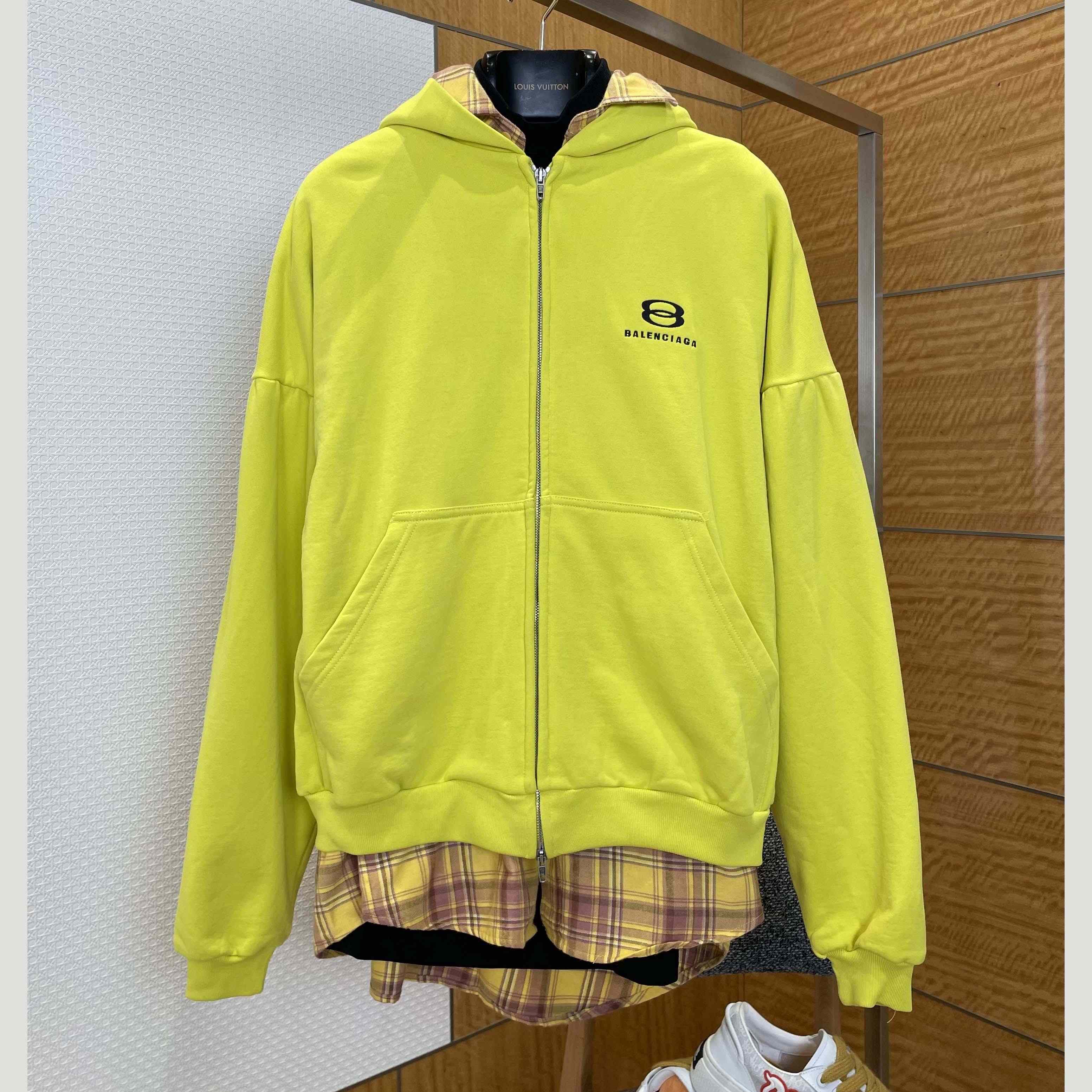 Balenciaga Unity Sports Icon Layered Oversized Hoodie - FashionPlug