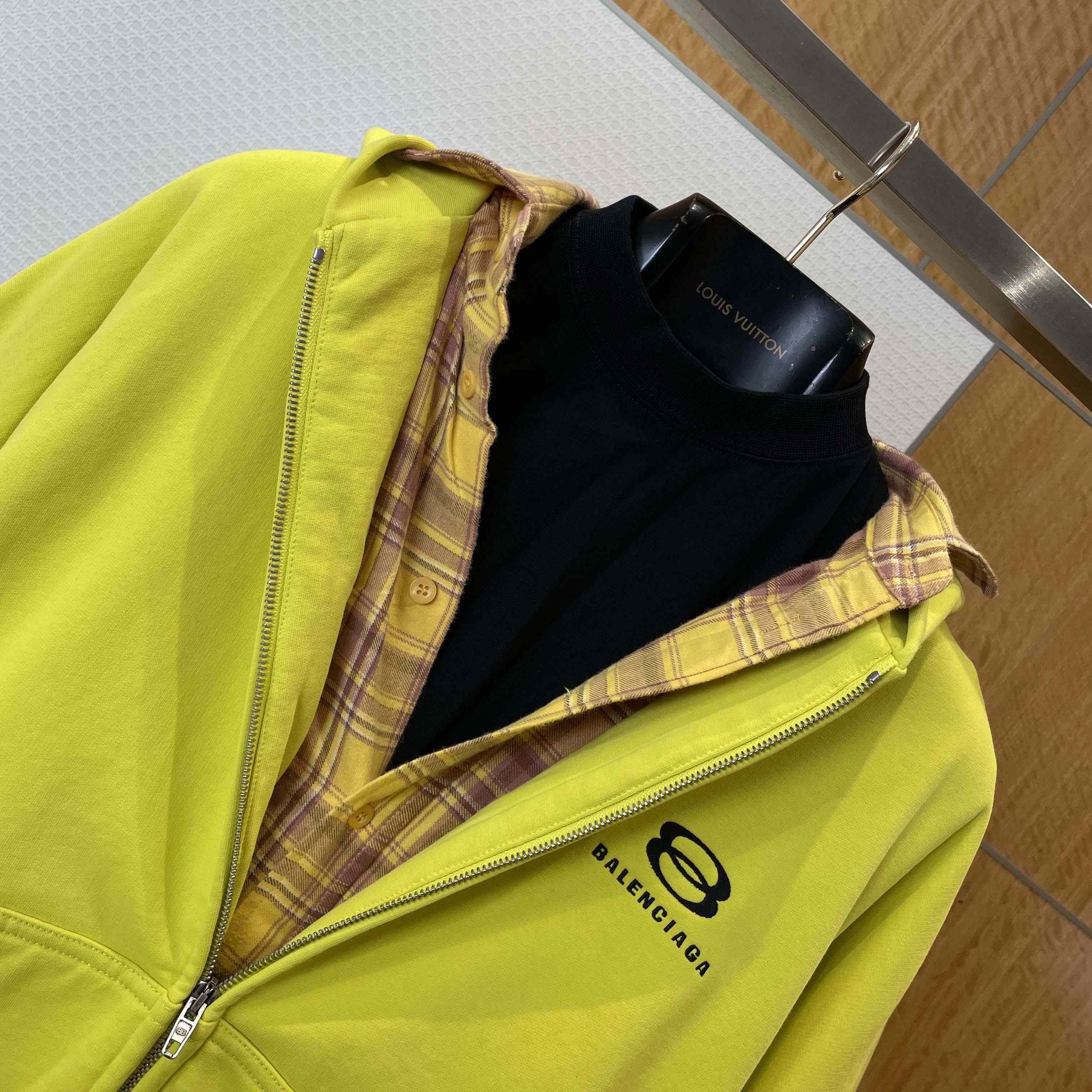 Balenciaga Unity Sports Icon Layered Oversized Hoodie - FashionPlug