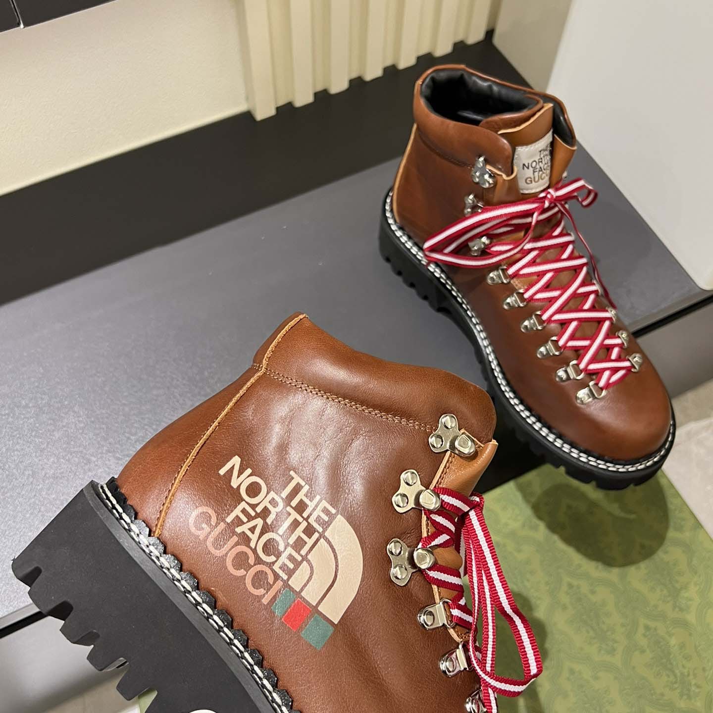 The North Face x Gucci Ankle Boot  - FashionPlug