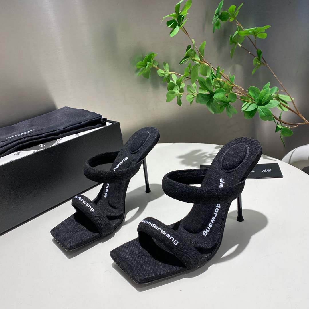 Alexander Wang Julie Tubular 105mm sanda - FashionPlug