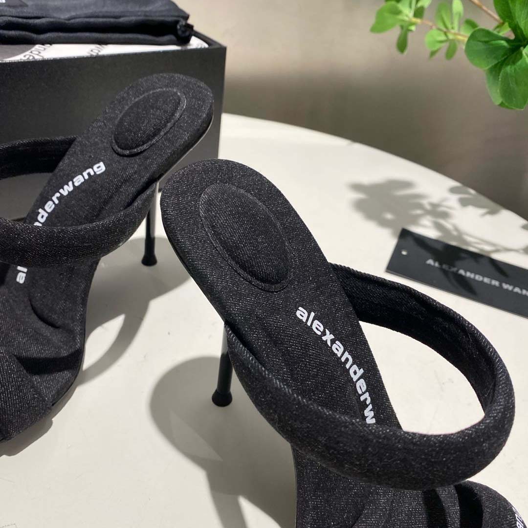 Alexander Wang Julie Tubular 105mm sanda - FashionPlug