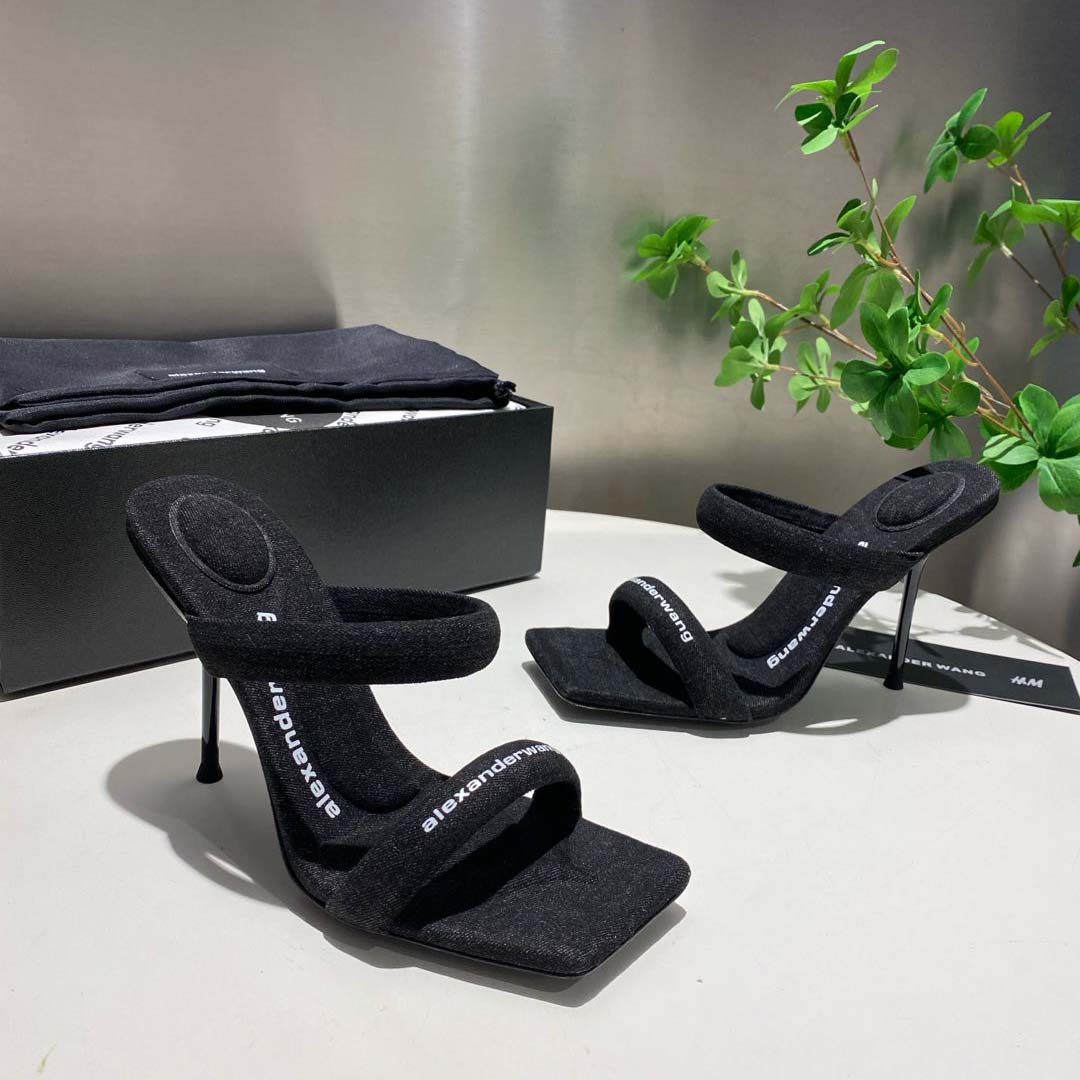 Alexander Wang Julie Tubular 105mm sanda - FashionPlug