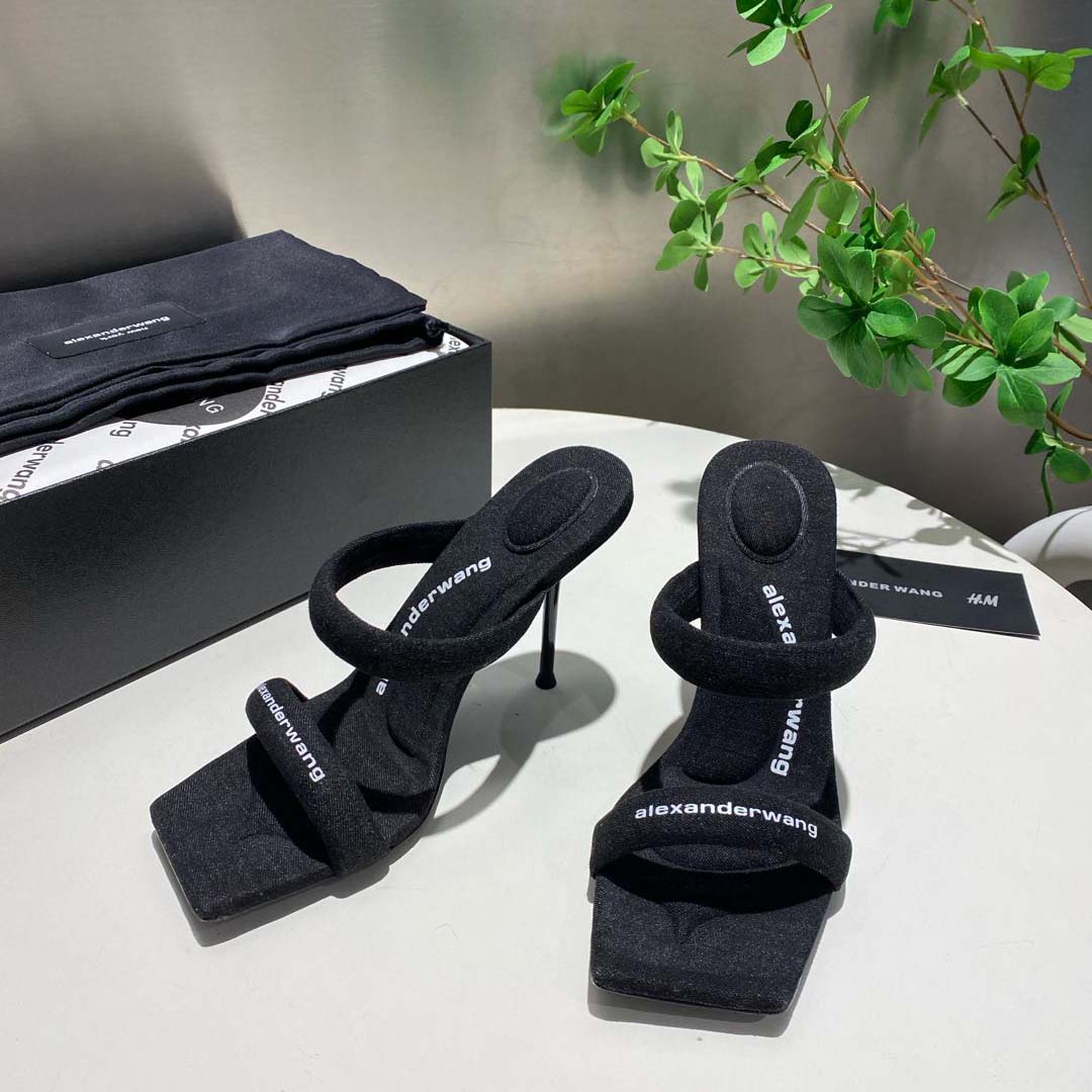 Alexander Wang Julie Tubular 105mm sanda - FashionPlug