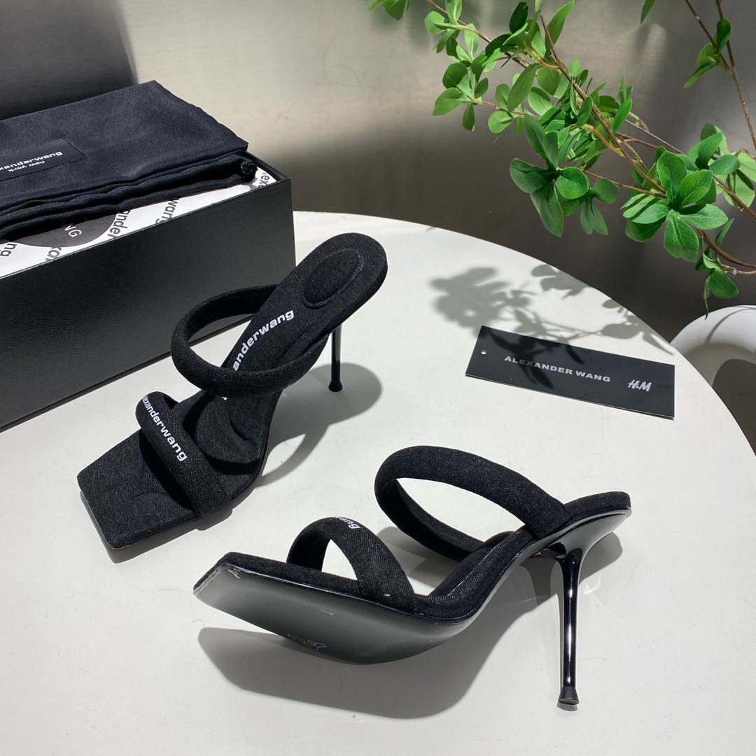 Alexander Wang Julie Tubular 105mm sanda - FashionPlug