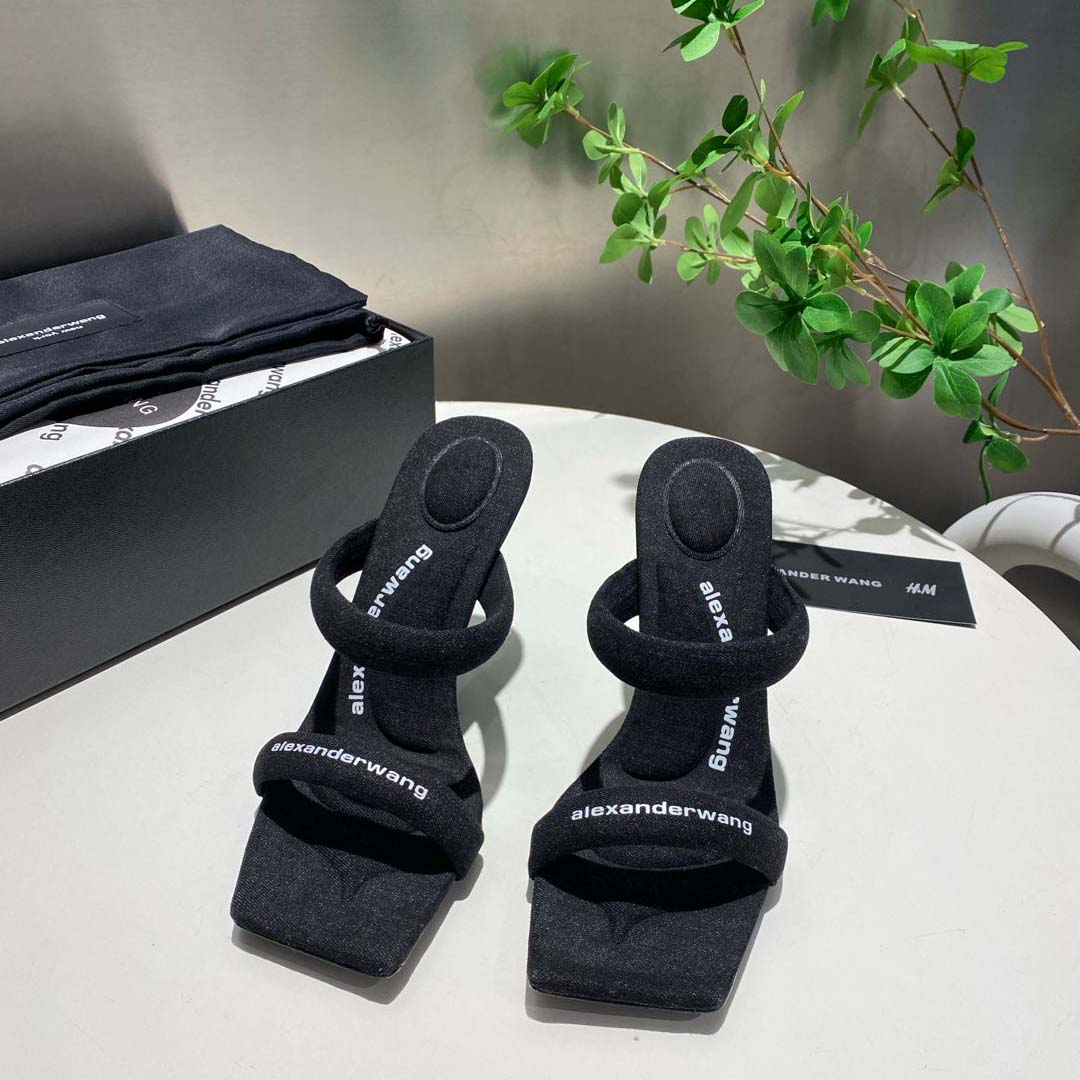 Alexander Wang Julie Tubular 105mm sanda - FashionPlug