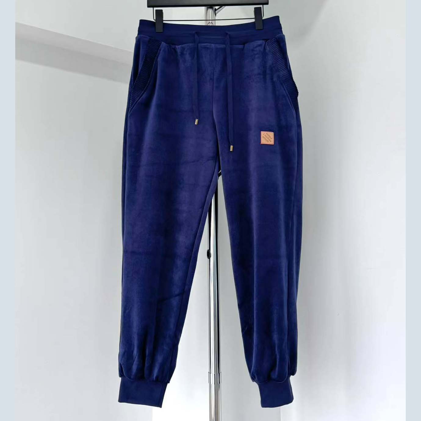Louis Vuitton Chic Velvet Track Pants  - FashionPlug