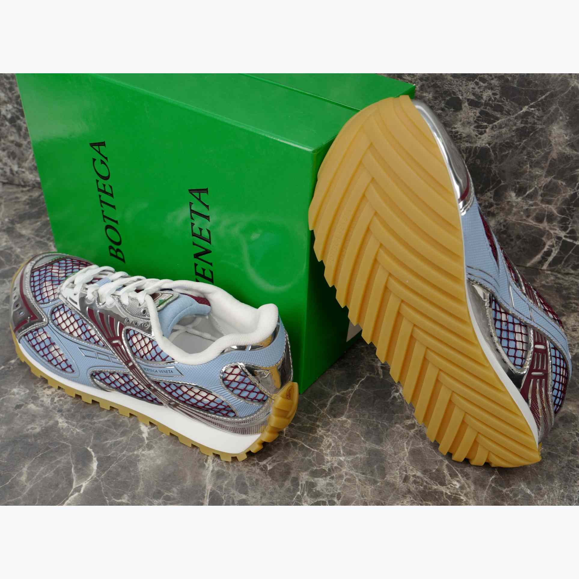 Bottega Veneta Orbit  Sneaker - FashionPlug