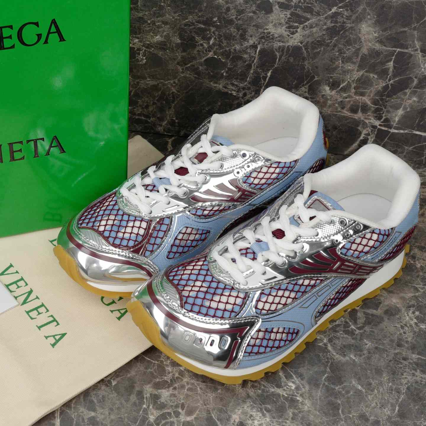 Bottega Veneta Orbit  Sneaker - FashionPlug
