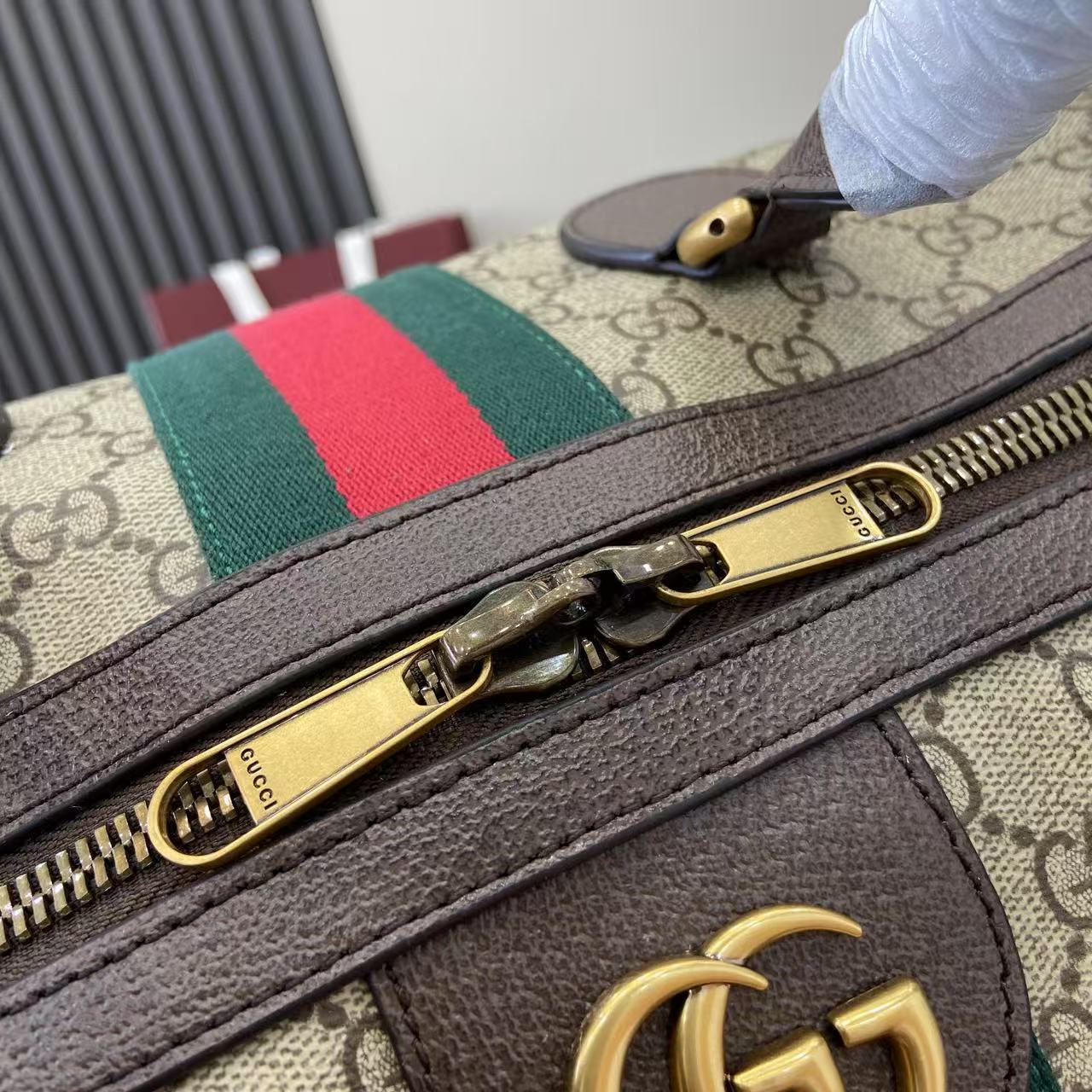Gucci Savoy Large Duffle Bag - FashionPlug