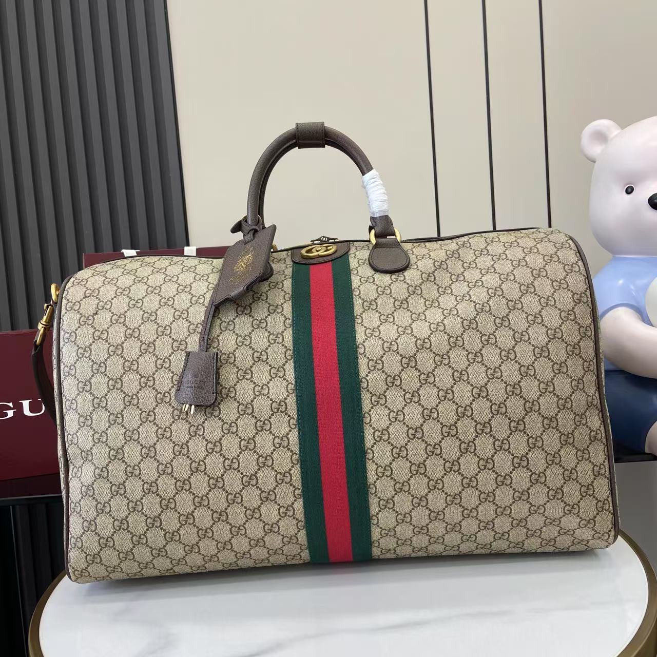 Gucci Savoy Large Duffle Bag - FashionPlug