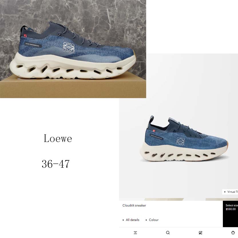 Loewe Cloudtilt Sneaker - FashionPlug