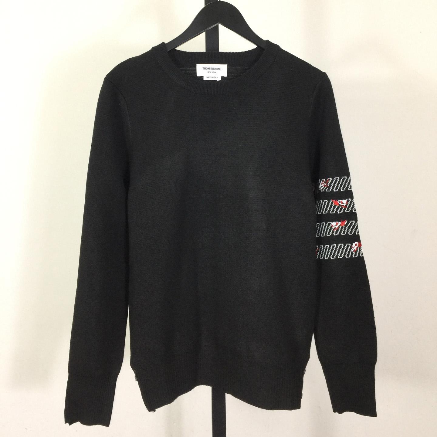 Thom Browne Wool Knit Jumper - FashionPlug