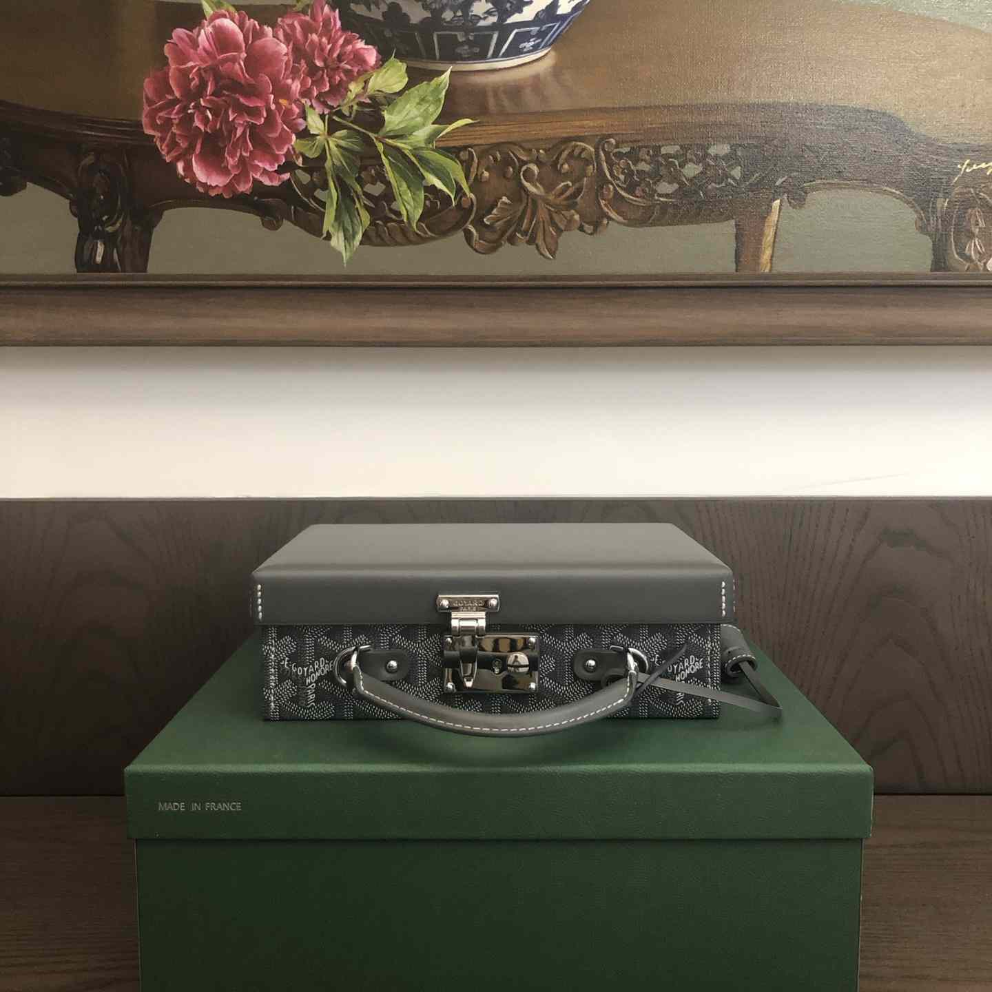 Goyard Goyardine Grand Hotel Trunk Bag    - FashionPlug