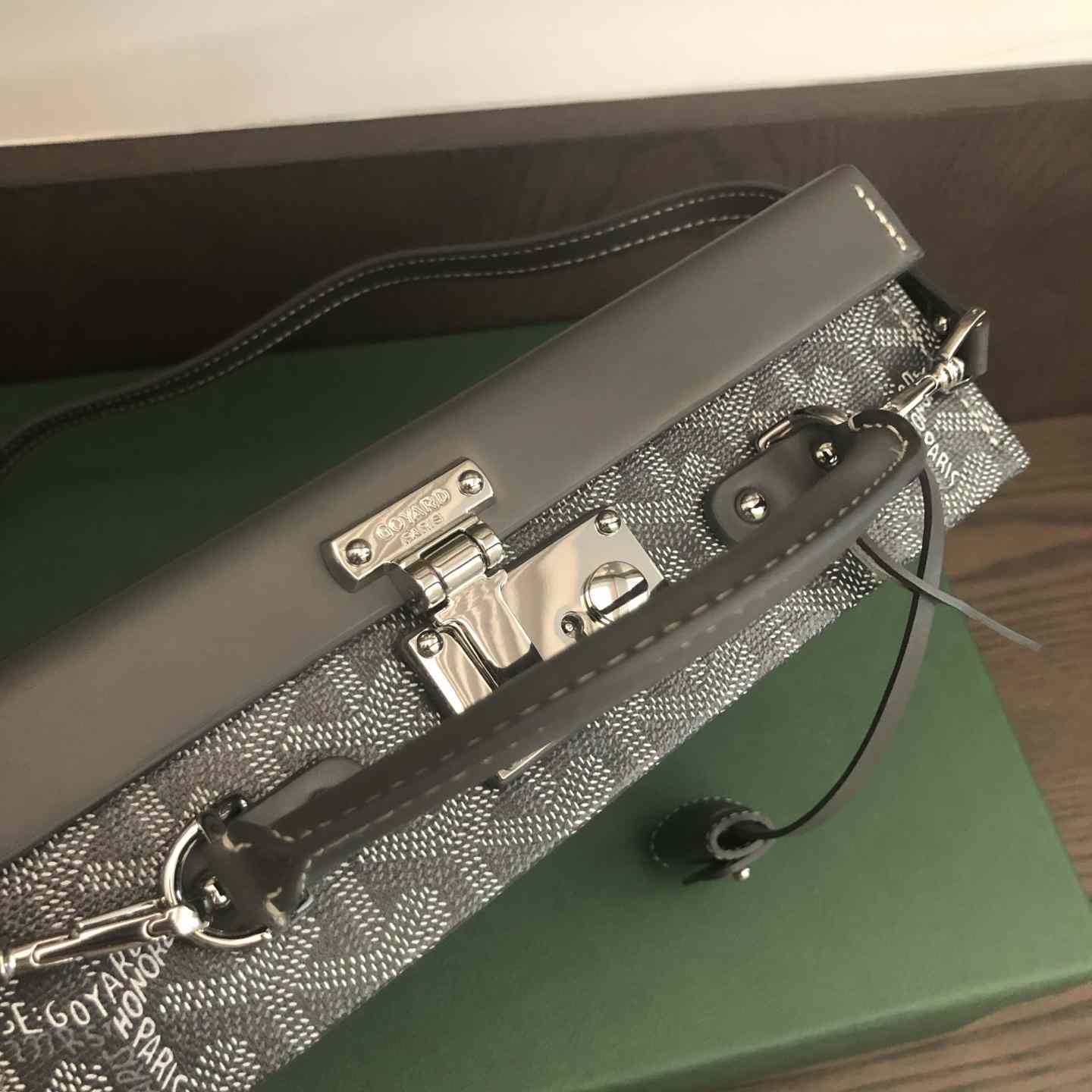 Goyard Goyardine Grand Hotel Trunk Bag    - FashionPlug