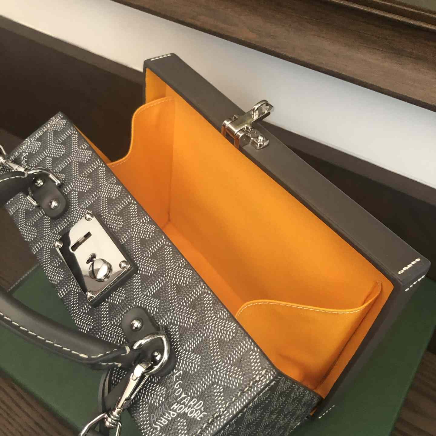 Goyard Goyardine Grand Hotel Trunk Bag    - FashionPlug